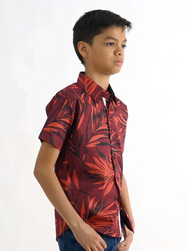 CAMISA MANGA CORTA NIÑO WOALLANCE NEW 80-DG2889 I2 - 3
