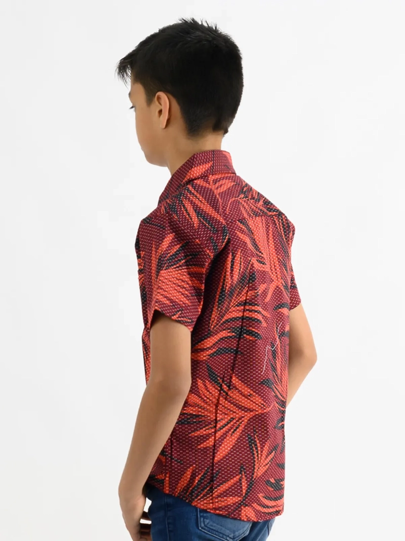 CAMISA MANGA CORTA NIÑO WOALLANCE NEW 80-DG2889 I2 - 5