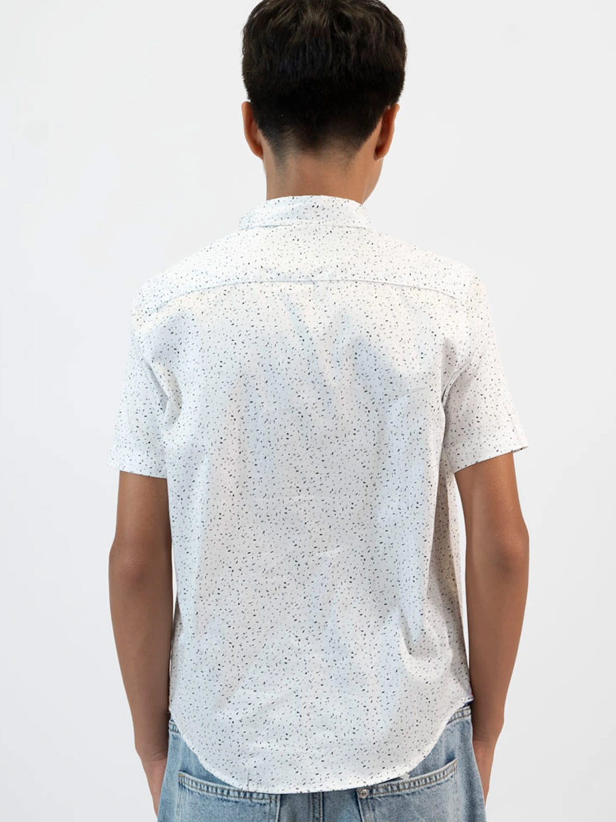 CAMISA MANGA CORTA ALGODÓN HOMBRE WOALLANCE DANGER - 3