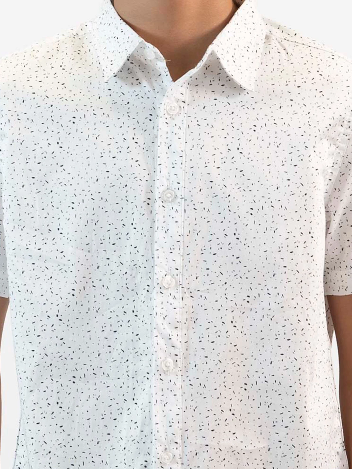 CAMISA MANGA CORTA ALGODÓN HOMBRE WOALLANCE DANGER - 4