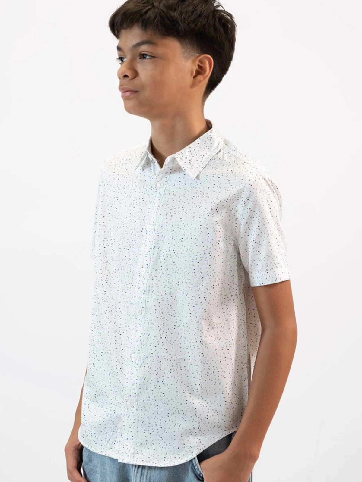 CAMISA MANGA CORTA ALGODÓN HOMBRE WOALLANCE DANGER - 2