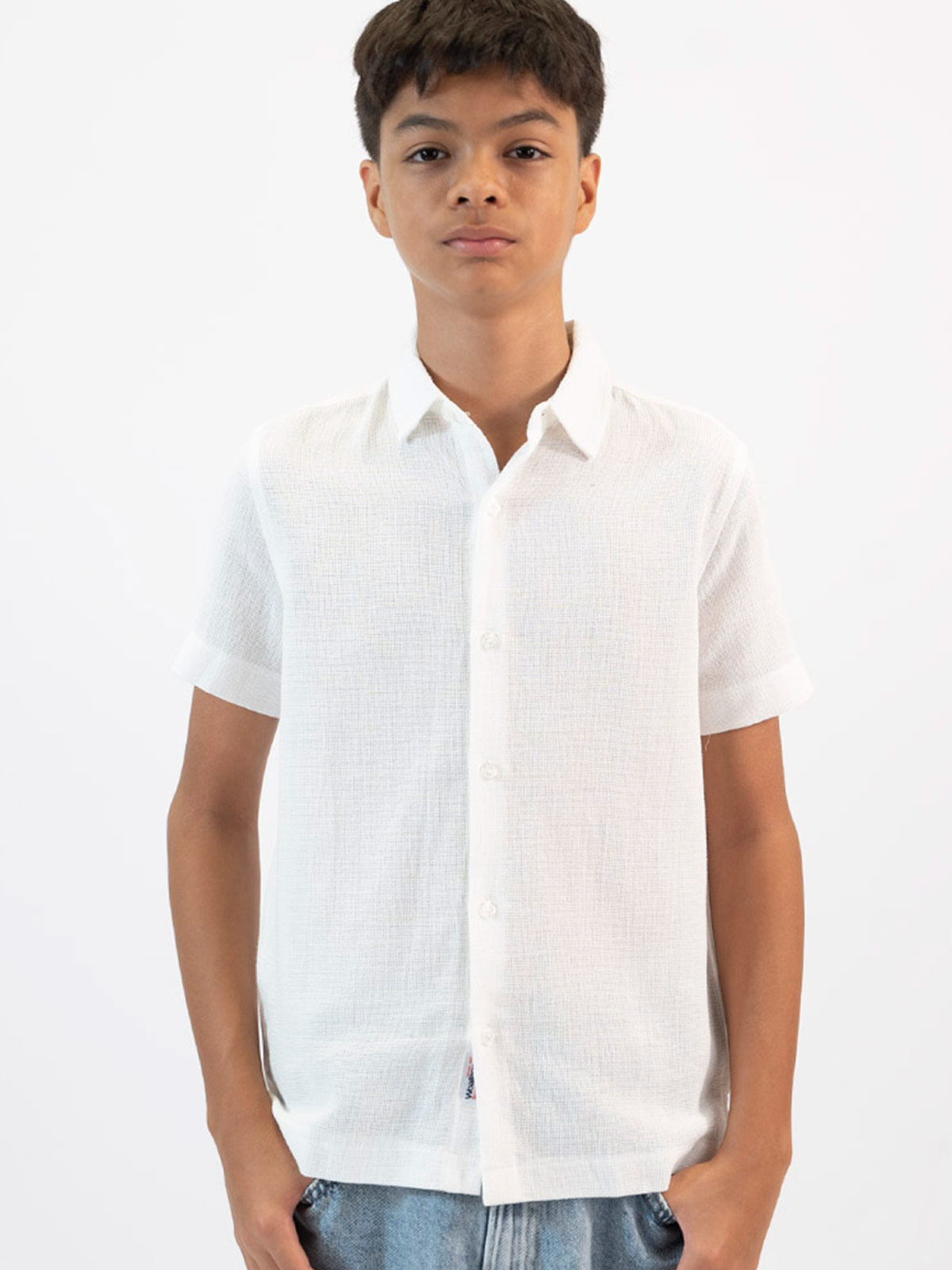 CAMISA MANGA CORTA ALGODÓN HOMBRE WOALLANCE MAX - 1