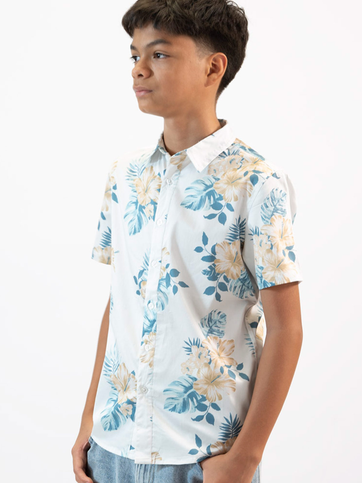 CAMISA MANGA CORTA HOMBRE ALGODÓN WOALLANCE GALAPAGOS - 2