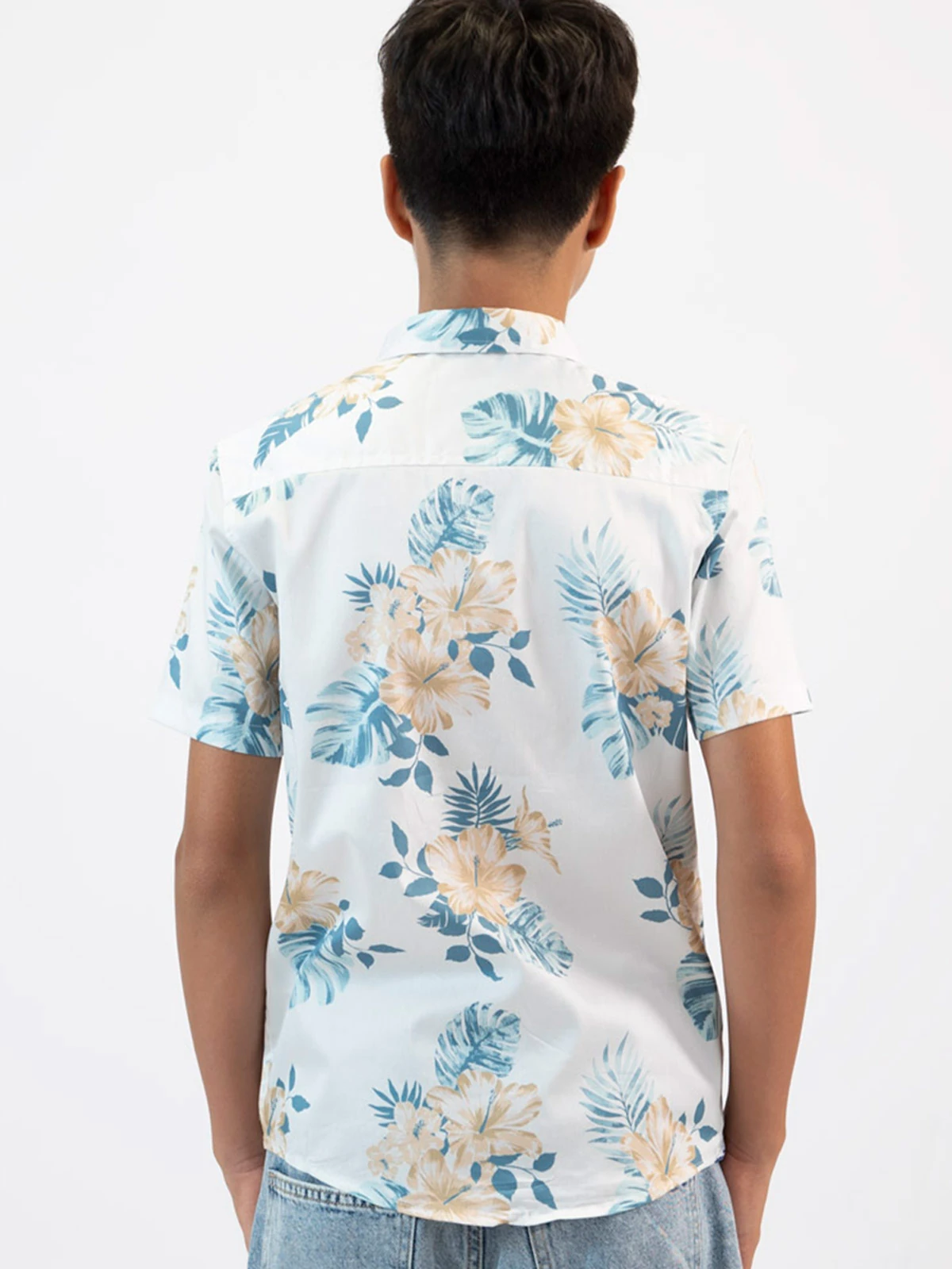 CAMISA MANGA CORTA HOMBRE ALGODÓN WOALLANCE GALAPAGOS - 3