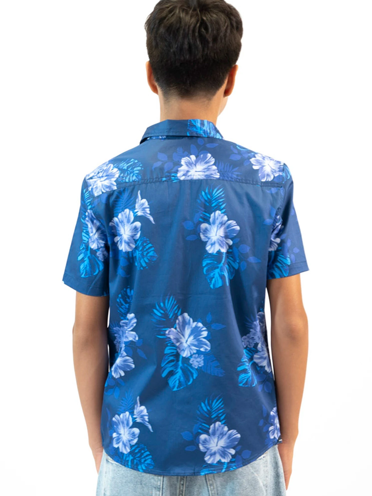CAMISA MANGA CORTA HOMBRE ALGODÓN WOALLANCE GALAPAGOS - 4