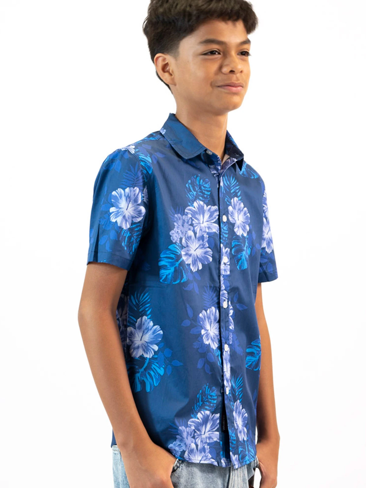 CAMISA MANGA CORTA HOMBRE ALGODÓN WOALLANCE GALAPAGOS - 3