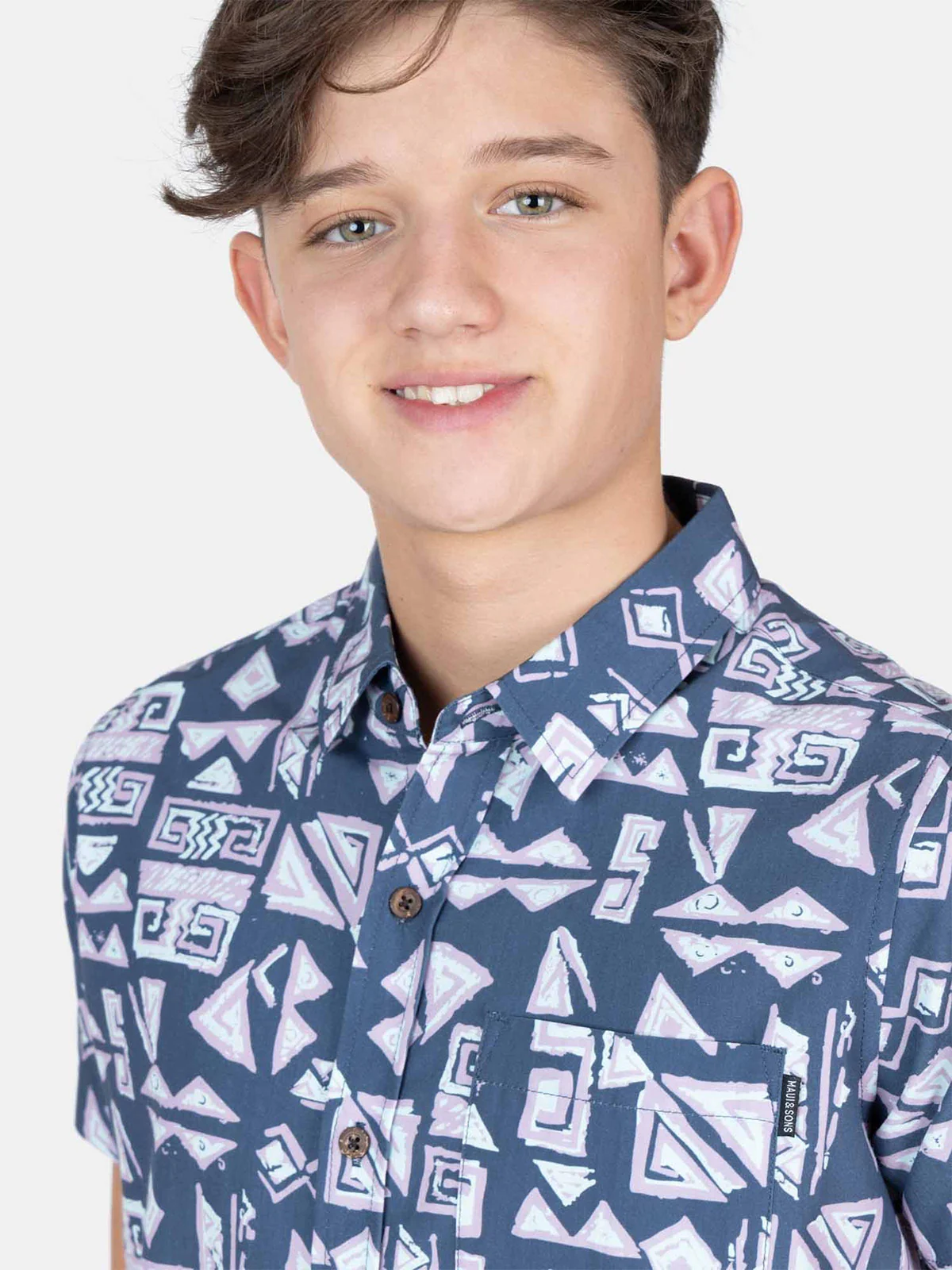 CAMISA MANGA CORTA NIÑO MAUI AND SONS 5C912-MV - 4