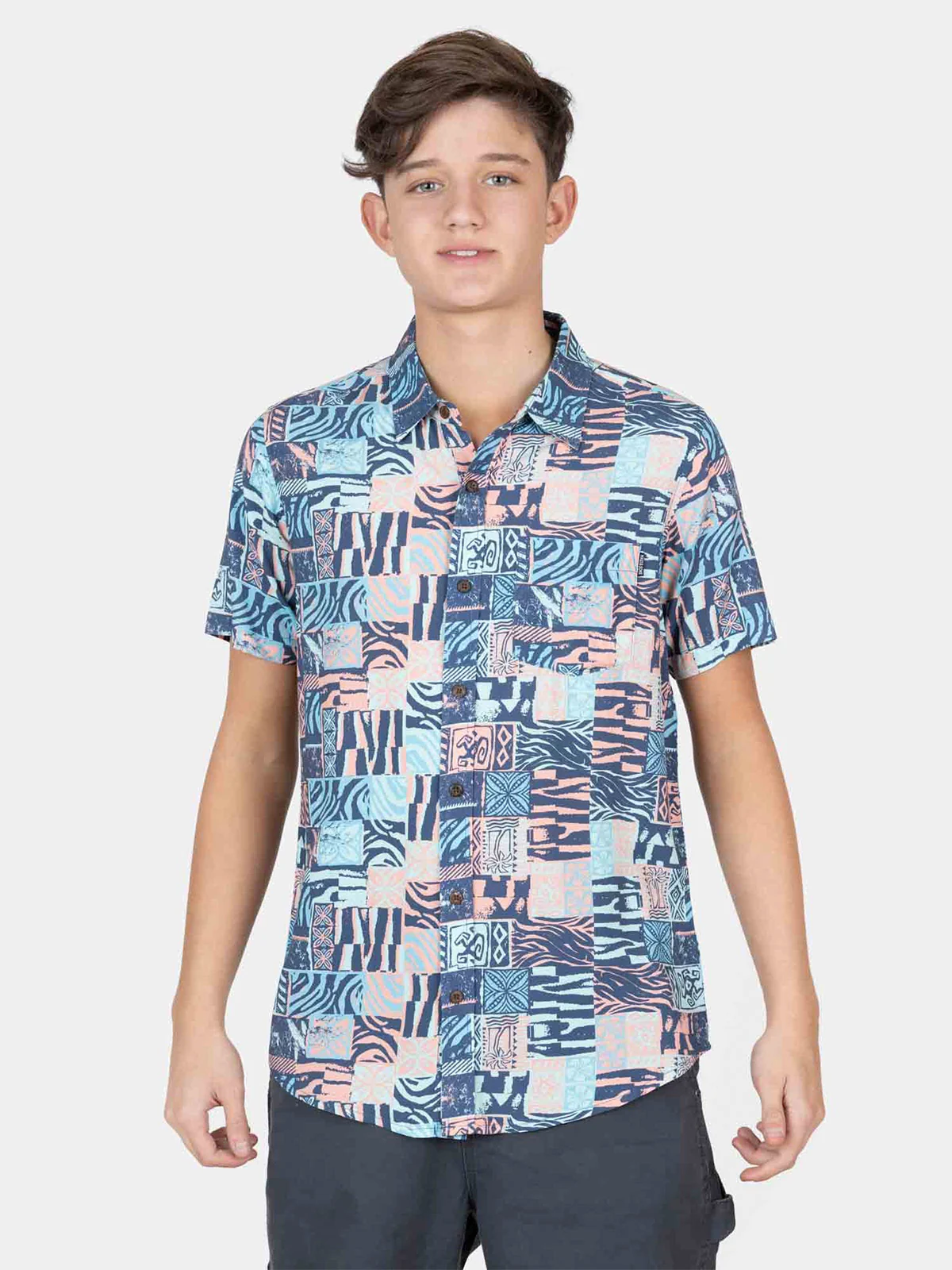 CAMISA MANGA CORTA NIÑO MAUI AND SONS 5C696-MV - 2