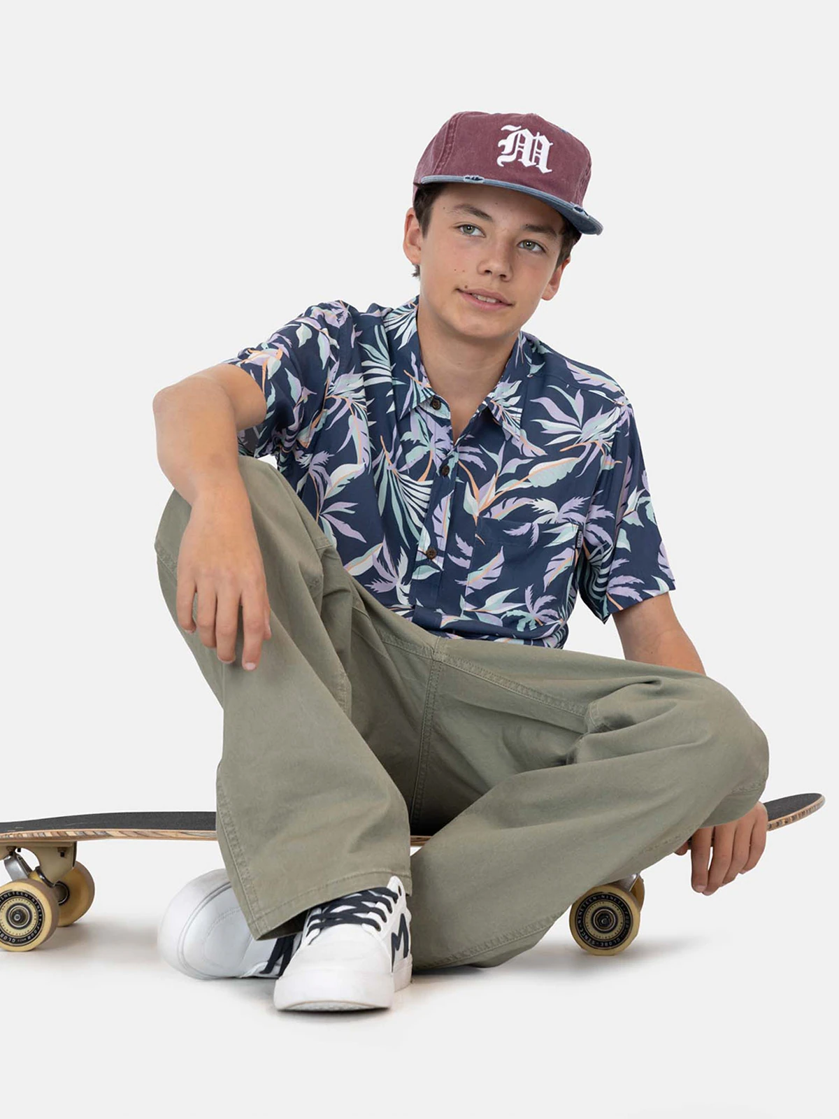 CAMISA MANGA CORTA NIÑO MAUI AND SONS 5C698-MV - 1