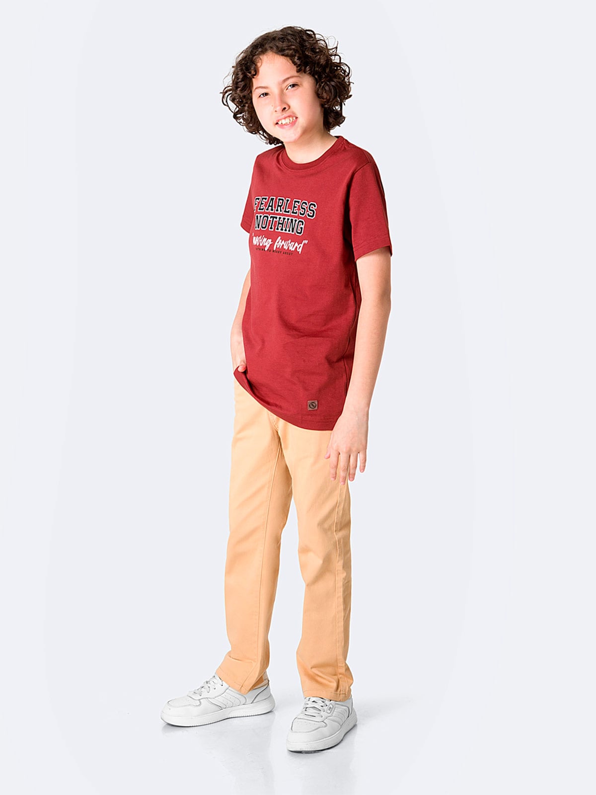 PANTALÓN RECTO NIÑO PIONIER BRUNO-DRIL - 1