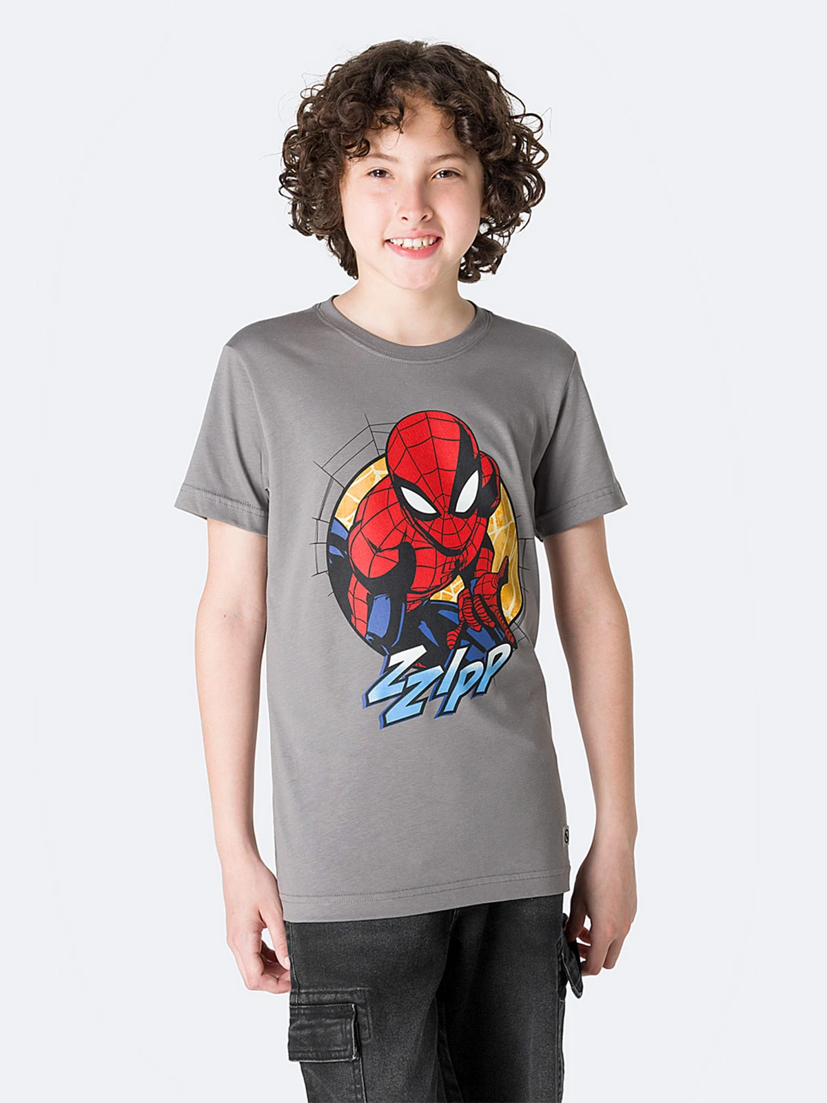 POLO MANGA CORTA NIÑO PIONIER TRON-MARVEL - 1