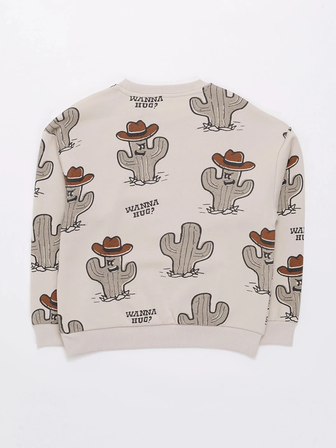 POLERA FULL PRINT CACTUS FRANELA NIÑO HARVEST - 2
