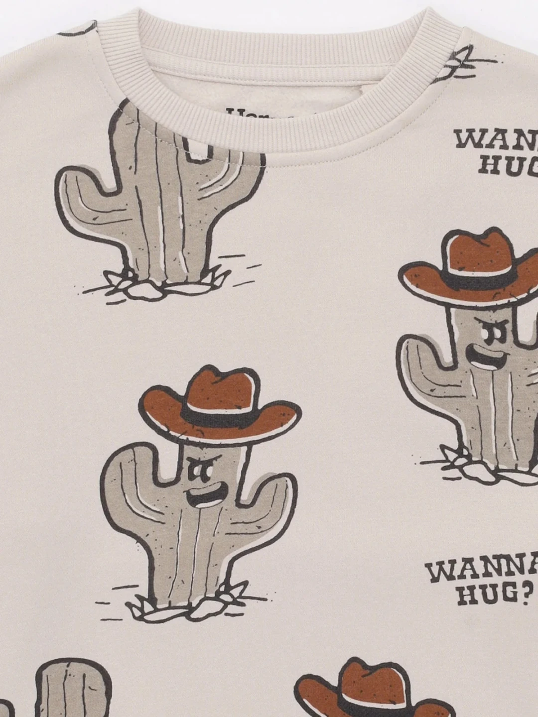 POLERA FULL PRINT CACTUS FRANELA NIÑO HARVEST - 3