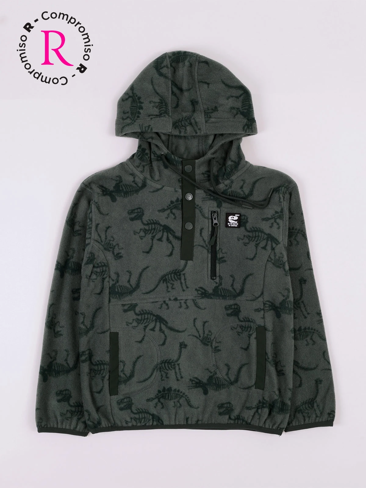 POLERA DINO MICROPOLAR NIÑO HARVEST - 1