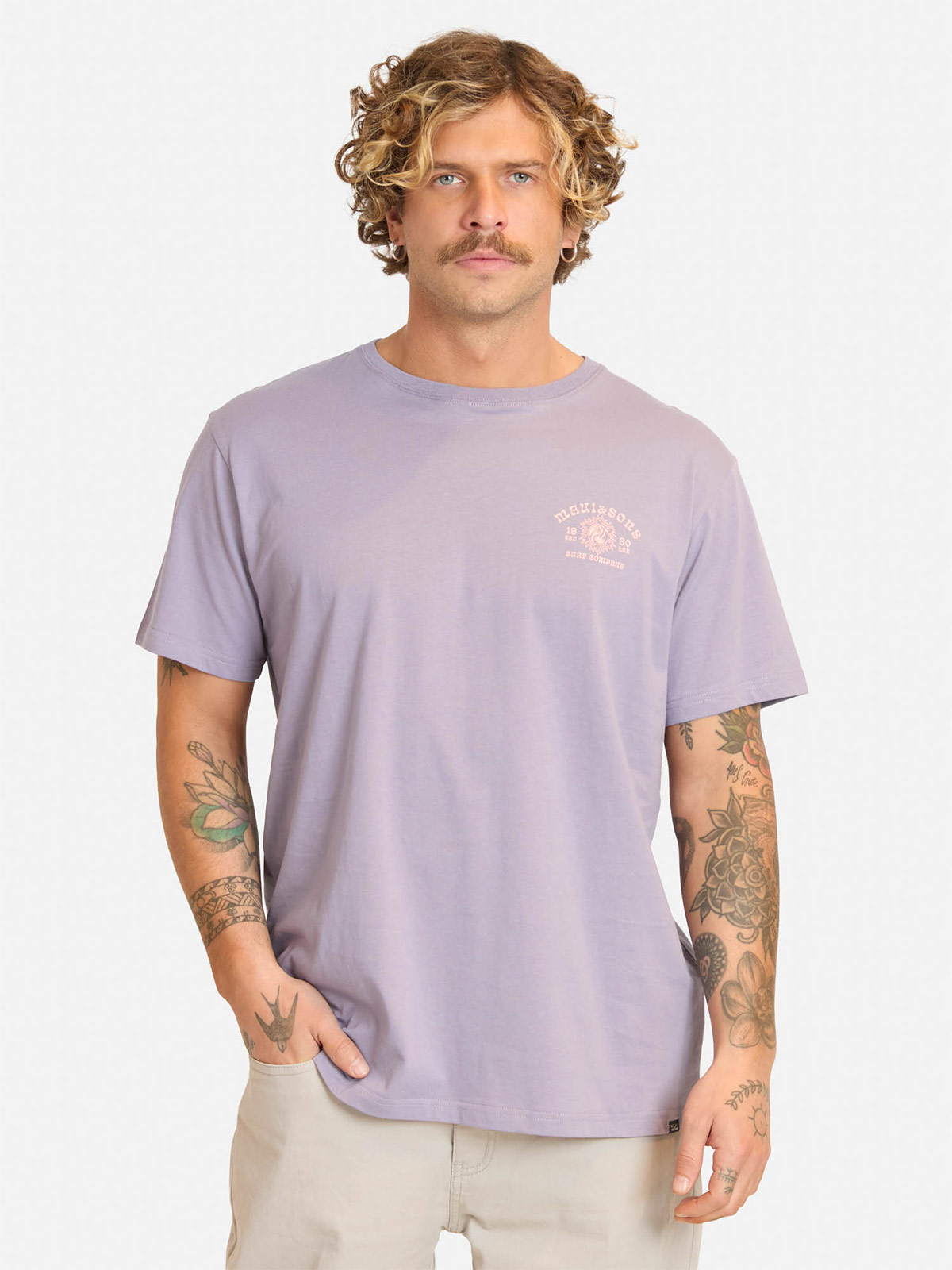 POLO MANGA CORTA ALGODÓN HOMBRE MAUI AND SONS - 1