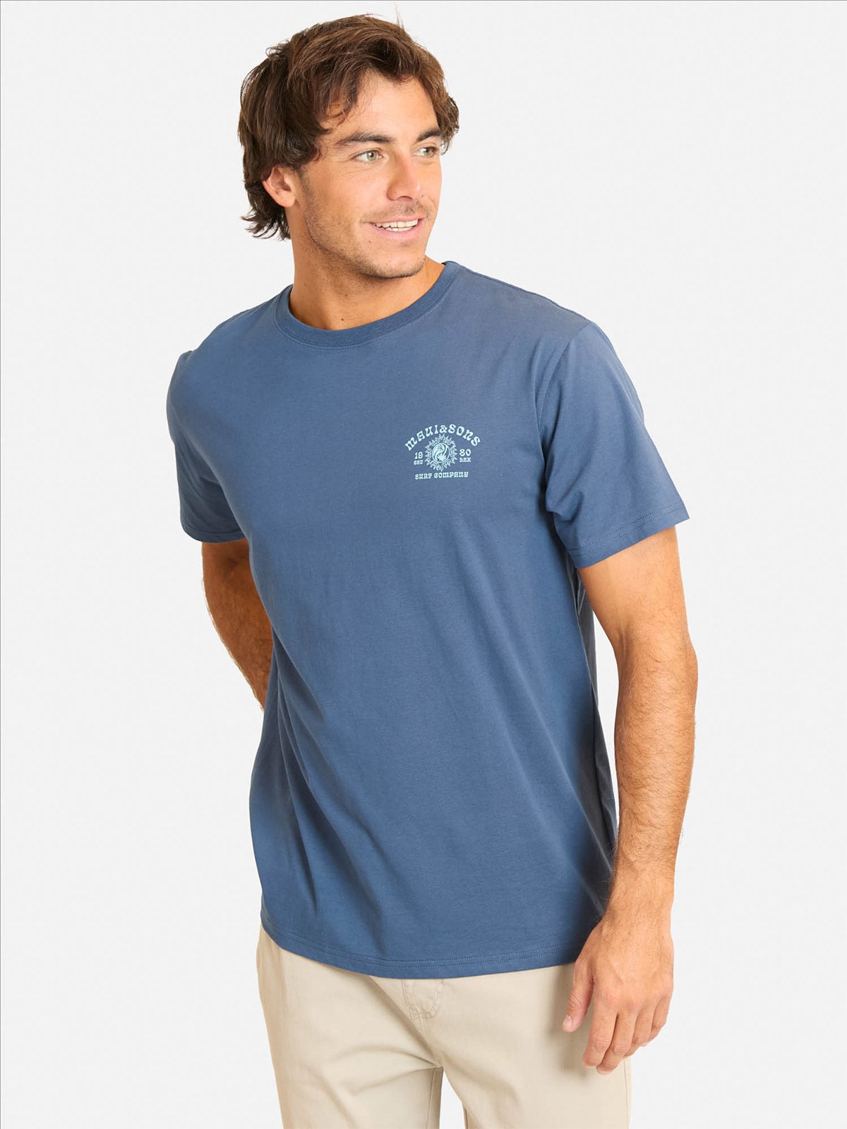 POLO MANGA CORTA ALGODÓN HOMBRE MAUI AND SONS - 1