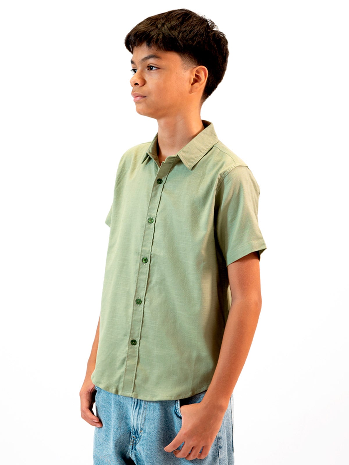CAMISA MANGA CORTA NIÑO WOALLANCE PRAGA - 2