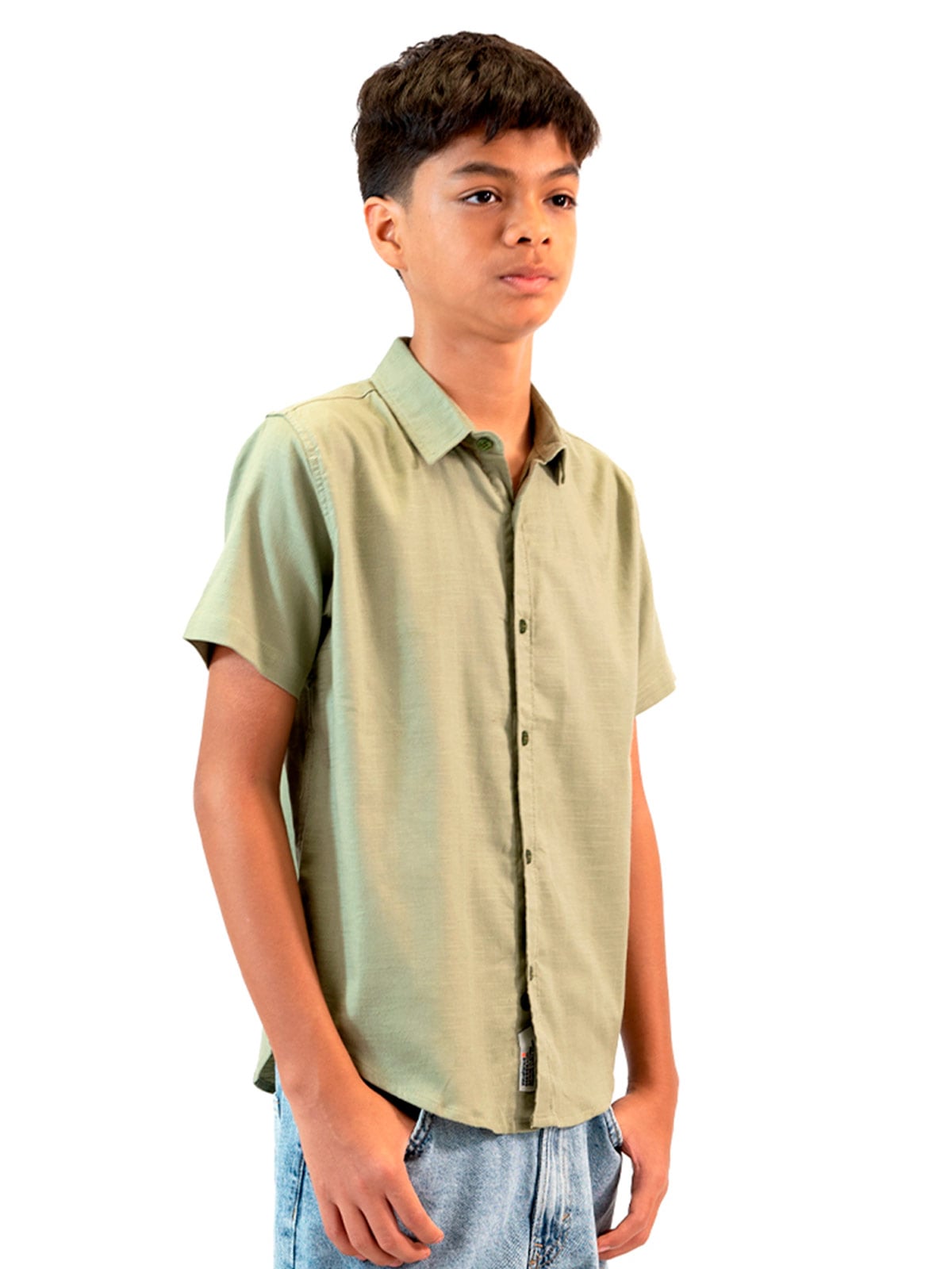 CAMISA MANGA CORTA NIÑO WOALLANCE PRAGA - 3
