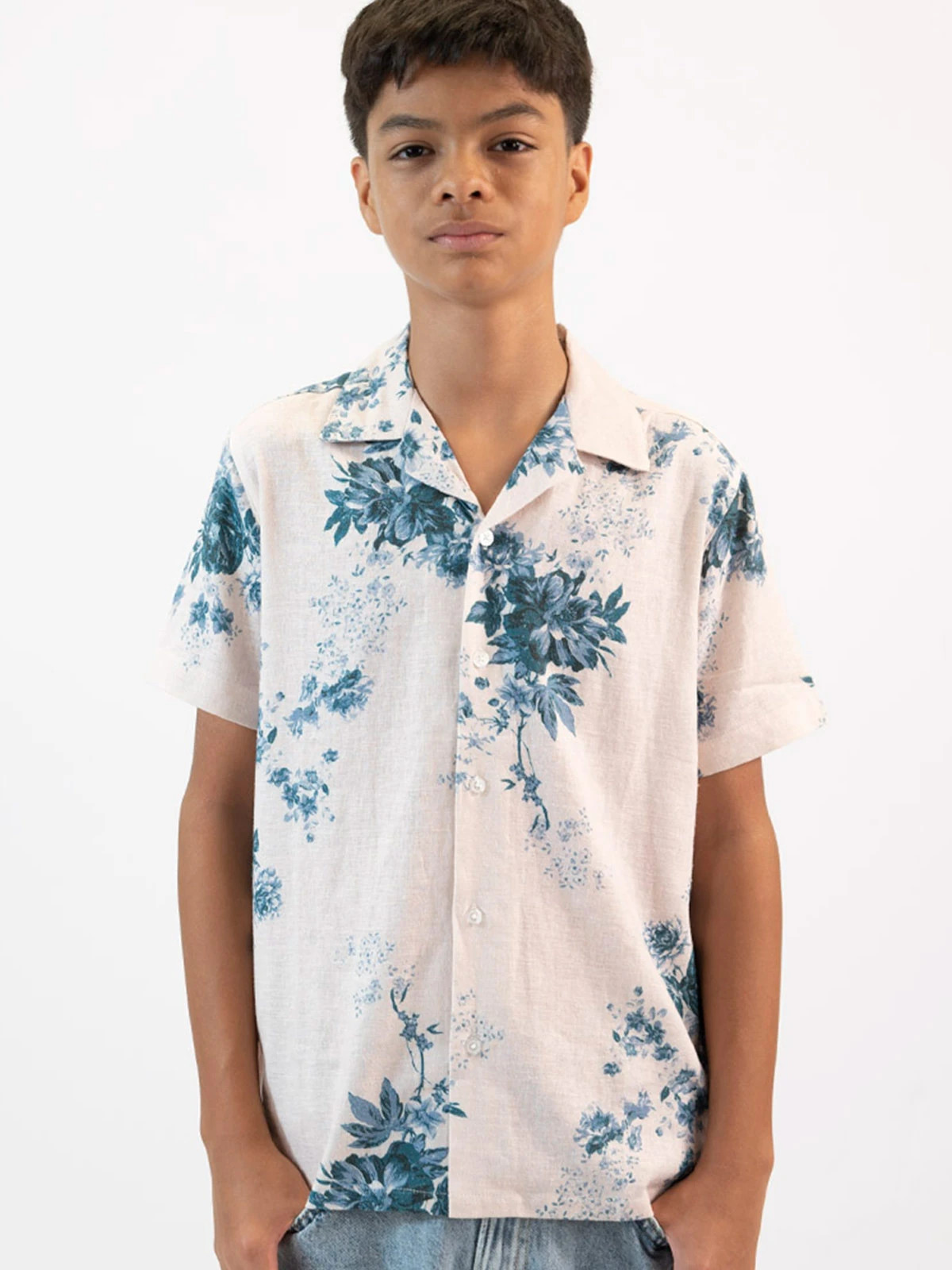 CAMISA MANGA CORTA NIÑO WOALLANCE HARRISON - 1