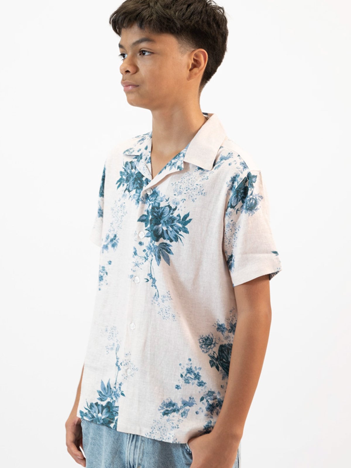 CAMISA MANGA CORTA NIÑO WOALLANCE HARRISON - 2