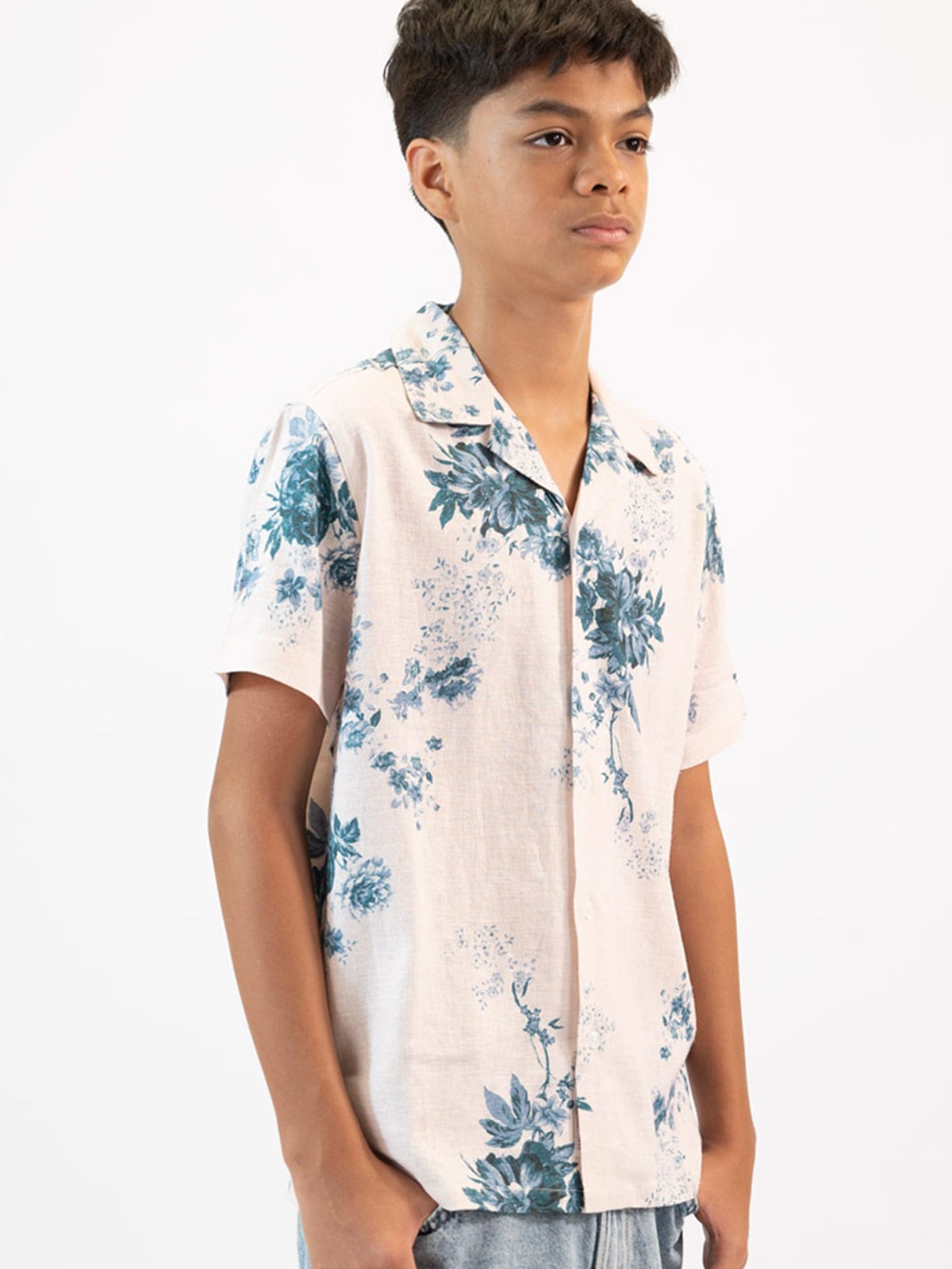 CAMISA MANGA CORTA NIÑO WOALLANCE HARRISON - 3