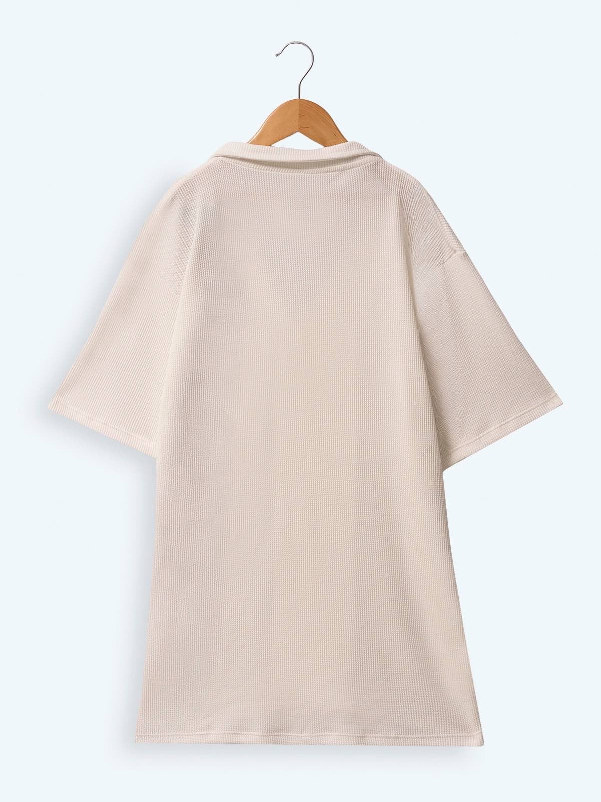 CAMISA MANGA CORTA WAFFLE ALGODÓN NIÑO CLOUDBREAK - 2