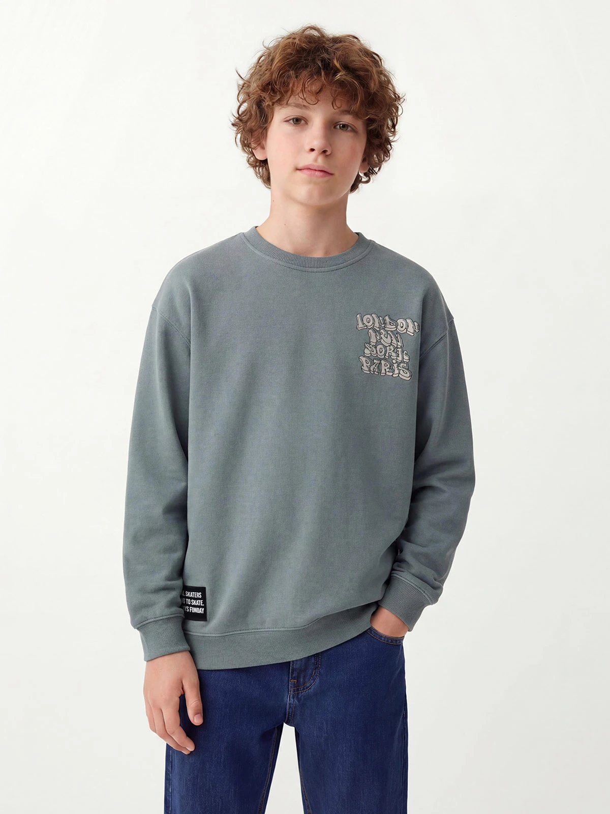 POLERA BORDADA NIÑO HARVEST - 1