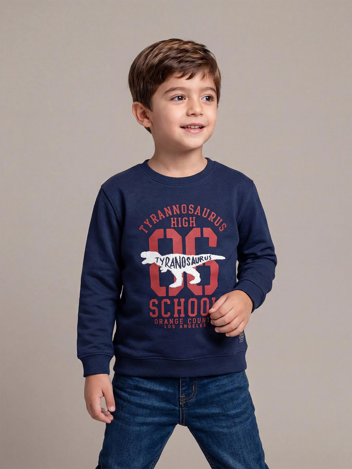 POLERA TOALLA NIÑO HARVEST - 1