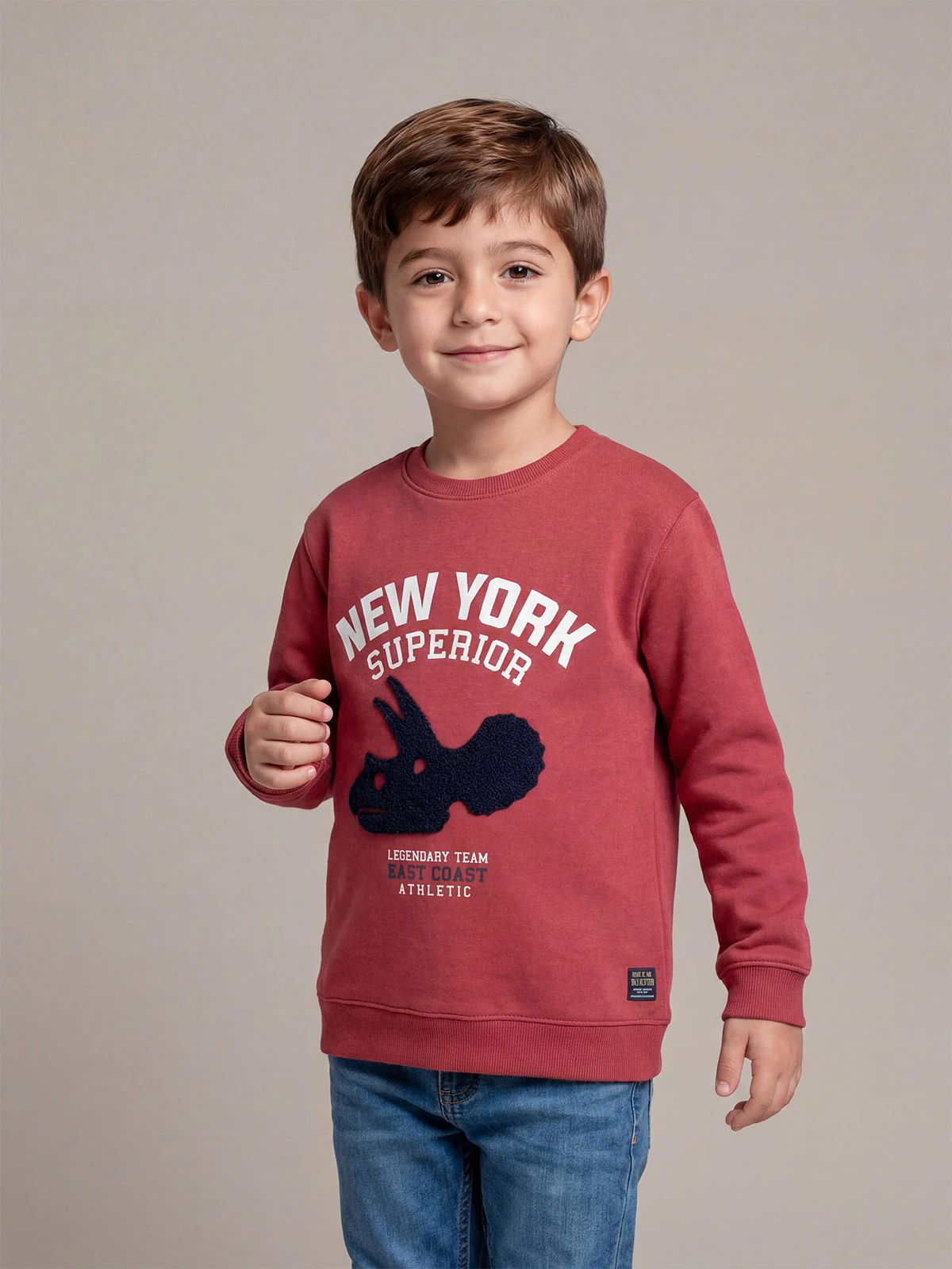 POLERA TOALLA NIÑO HARVEST - 1