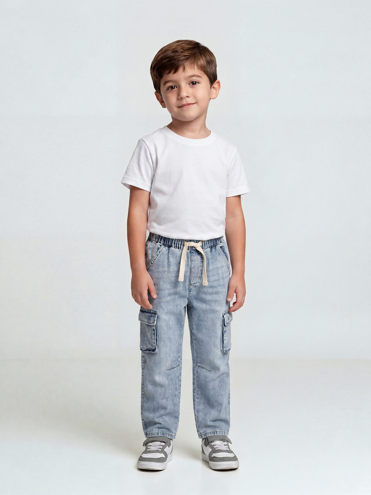 JEANS NIÑO HARVEST CARGO - 1