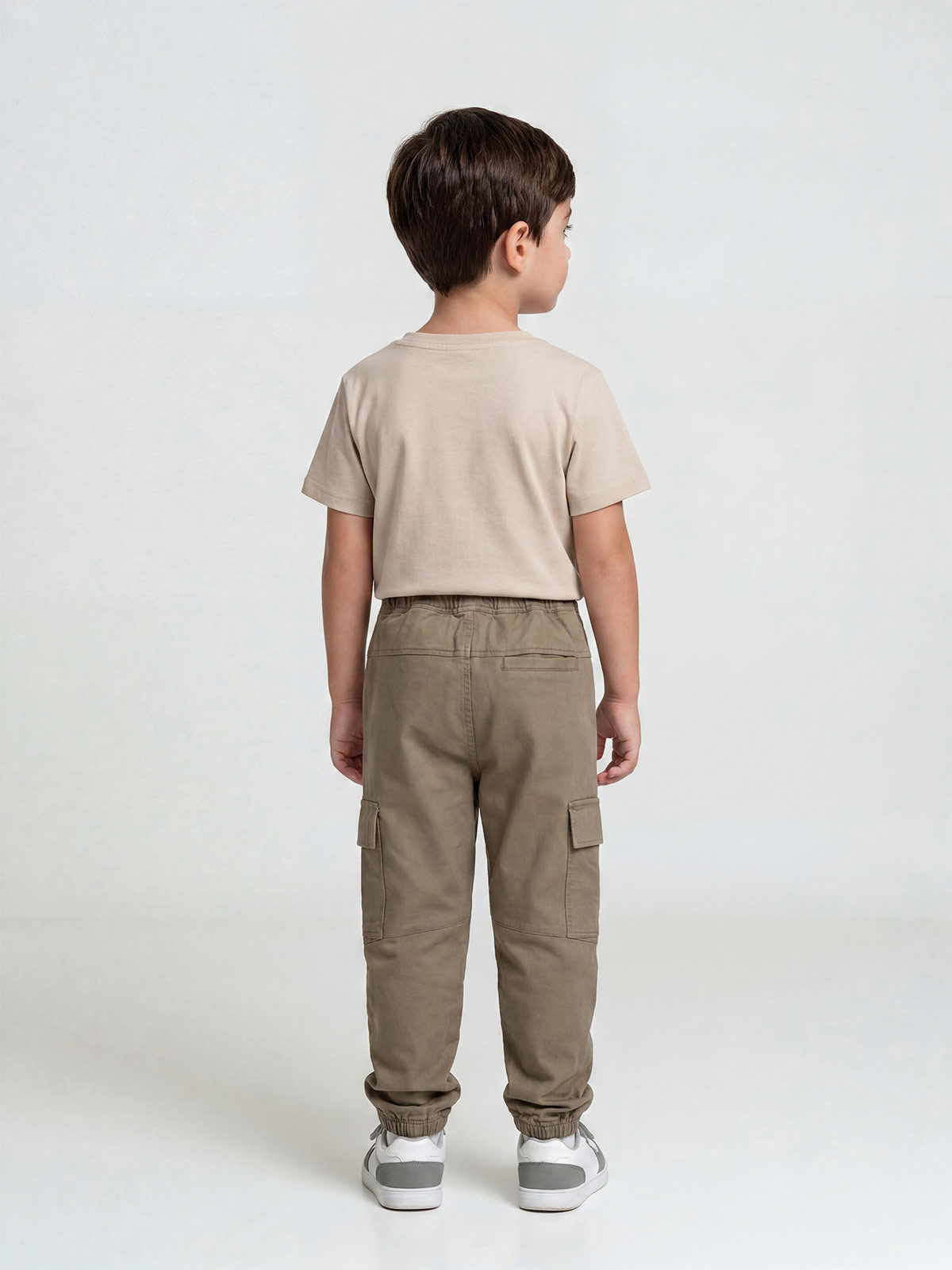 PANTALÓN ALGODÓN CARGO NIÑO HARVEST - 2