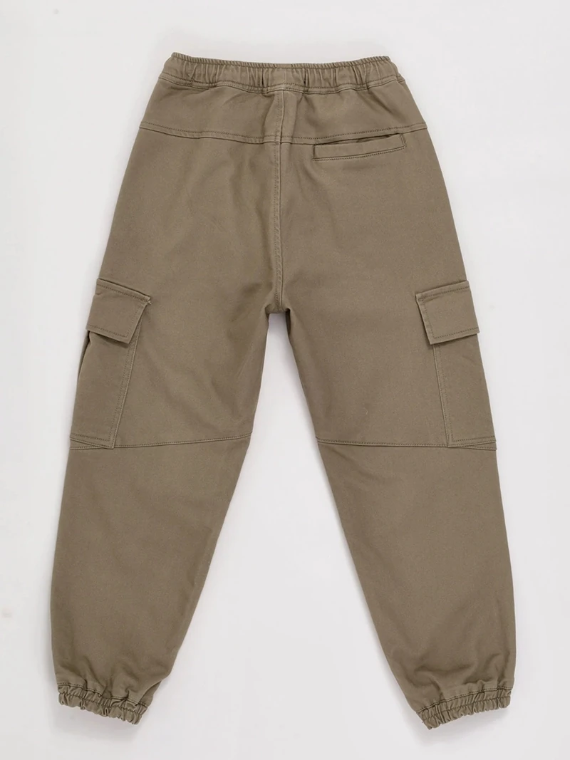 PANTALÓN ALGODÓN CARGO NIÑO HARVEST - 4