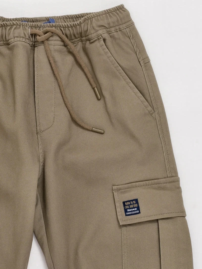 PANTALÓN ALGODÓN CARGO NIÑO HARVEST - 5