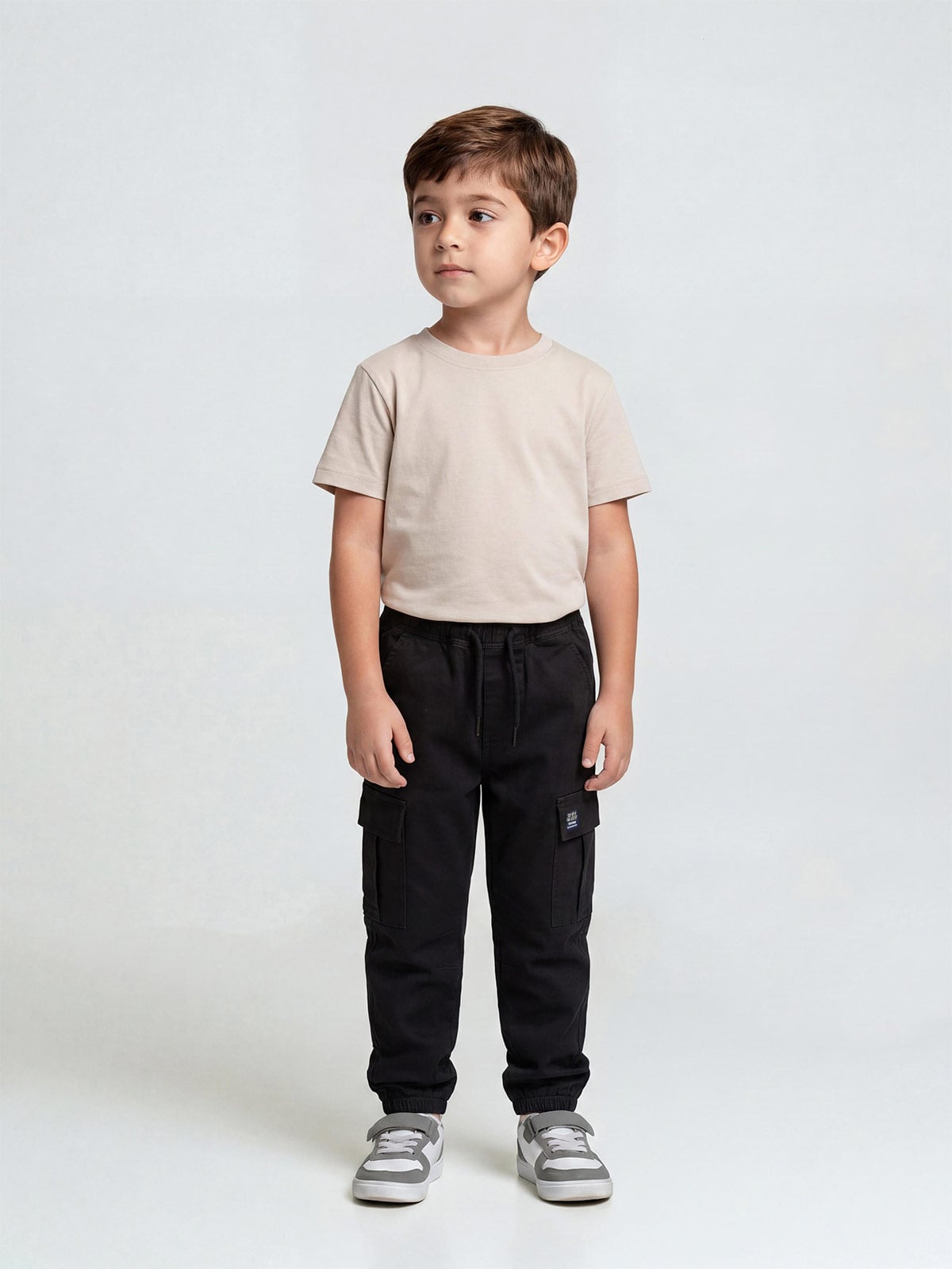 PANTALÓN ALGODÓN CARGO NIÑO HARVEST - 1