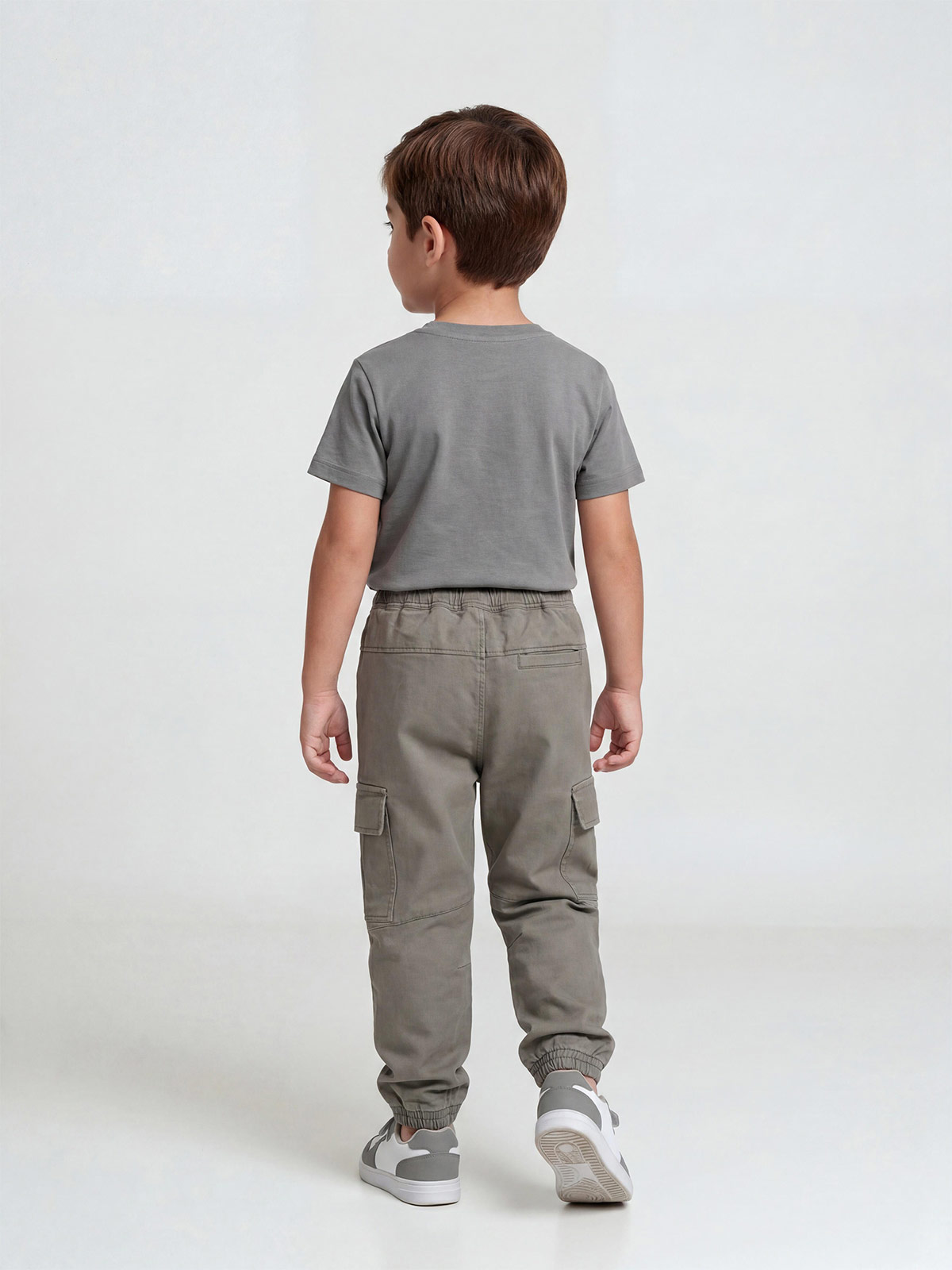 PANTALÓN ALGODÓN CARGO NIÑO HARVEST - 2