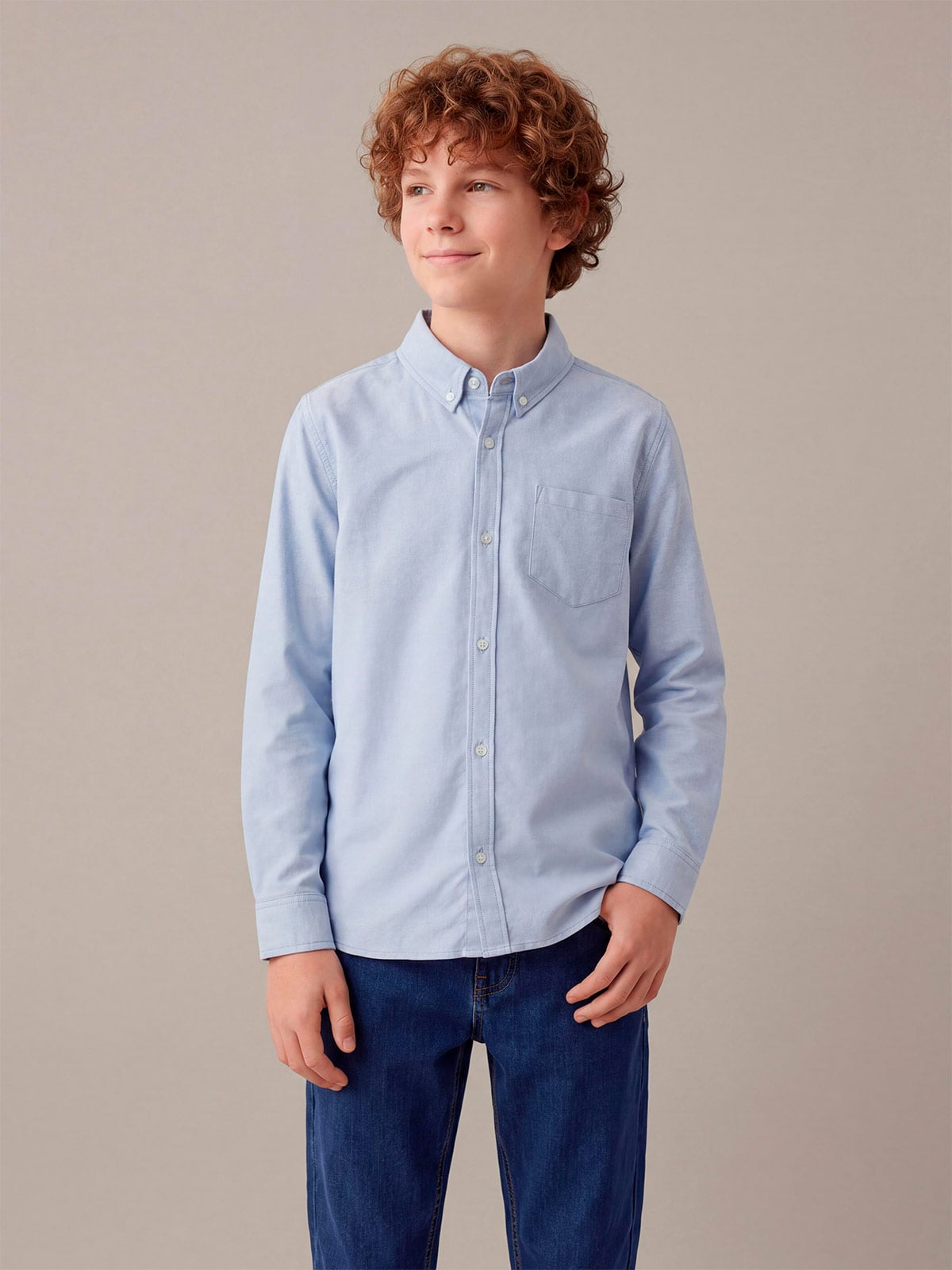 CAMISA MANGA LARGA ALGODÓN NIÑO CLOUDBREAK - 1