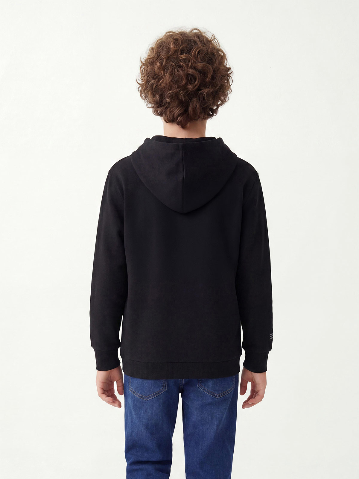 POLERA CON CAPUCHA Y CANGURO INTER NIÑO CLOUDBREAK - 2