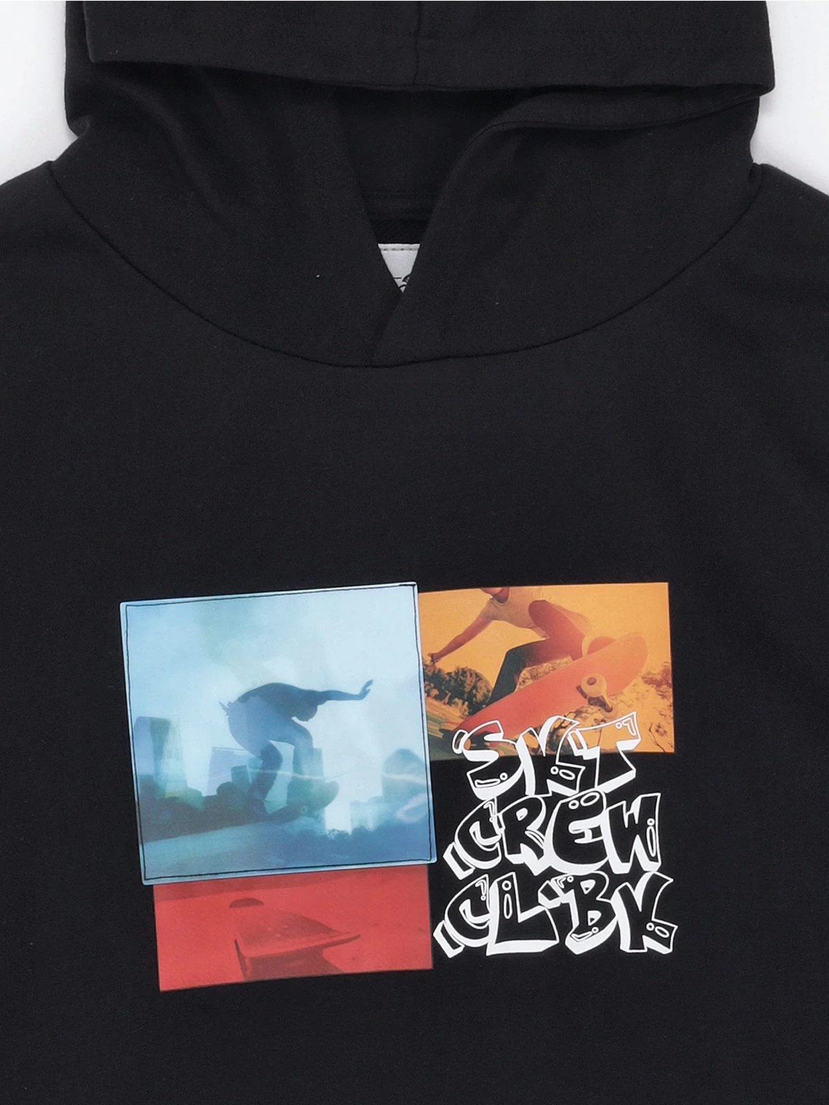POLERA CON CAPUCHA Y CANGURO INTER NIÑO CLOUDBREAK - 3