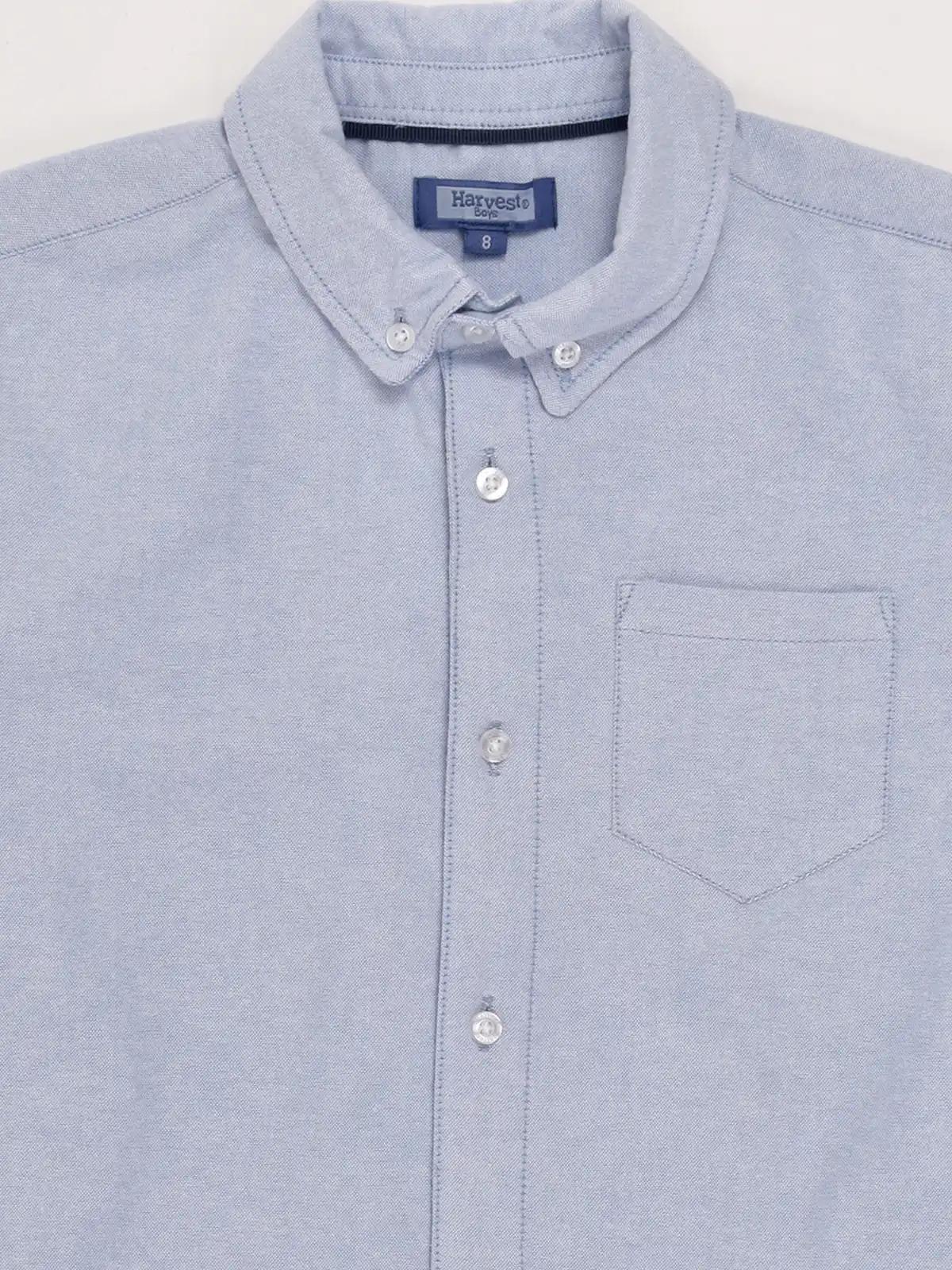 CAMISA MANGA LARGA NIÑO HARVEST OXFORD - 3