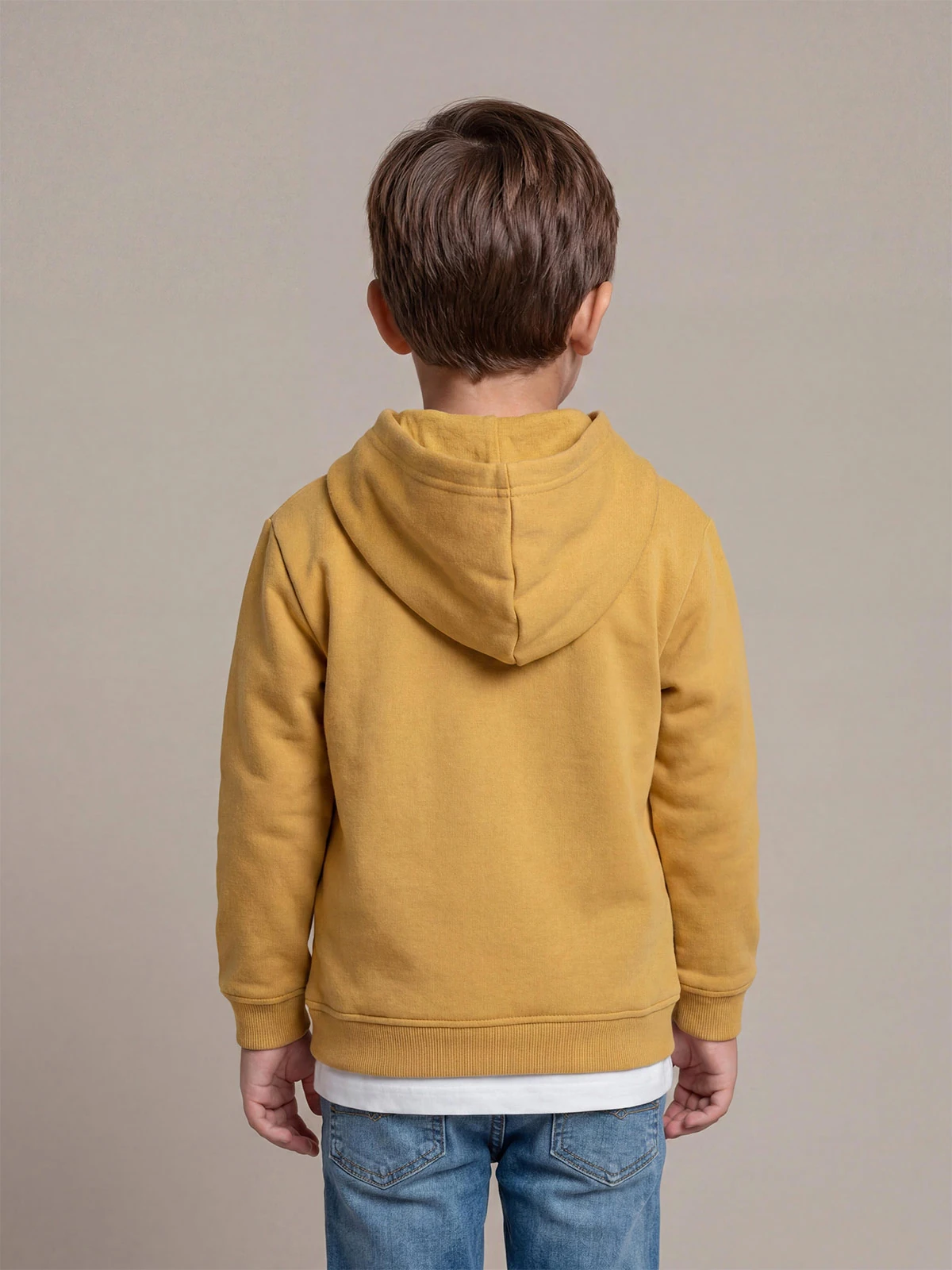 POLERA CON CAPUCHA Y CANGURO MICHIGAN NIÑO HARVEST - 2