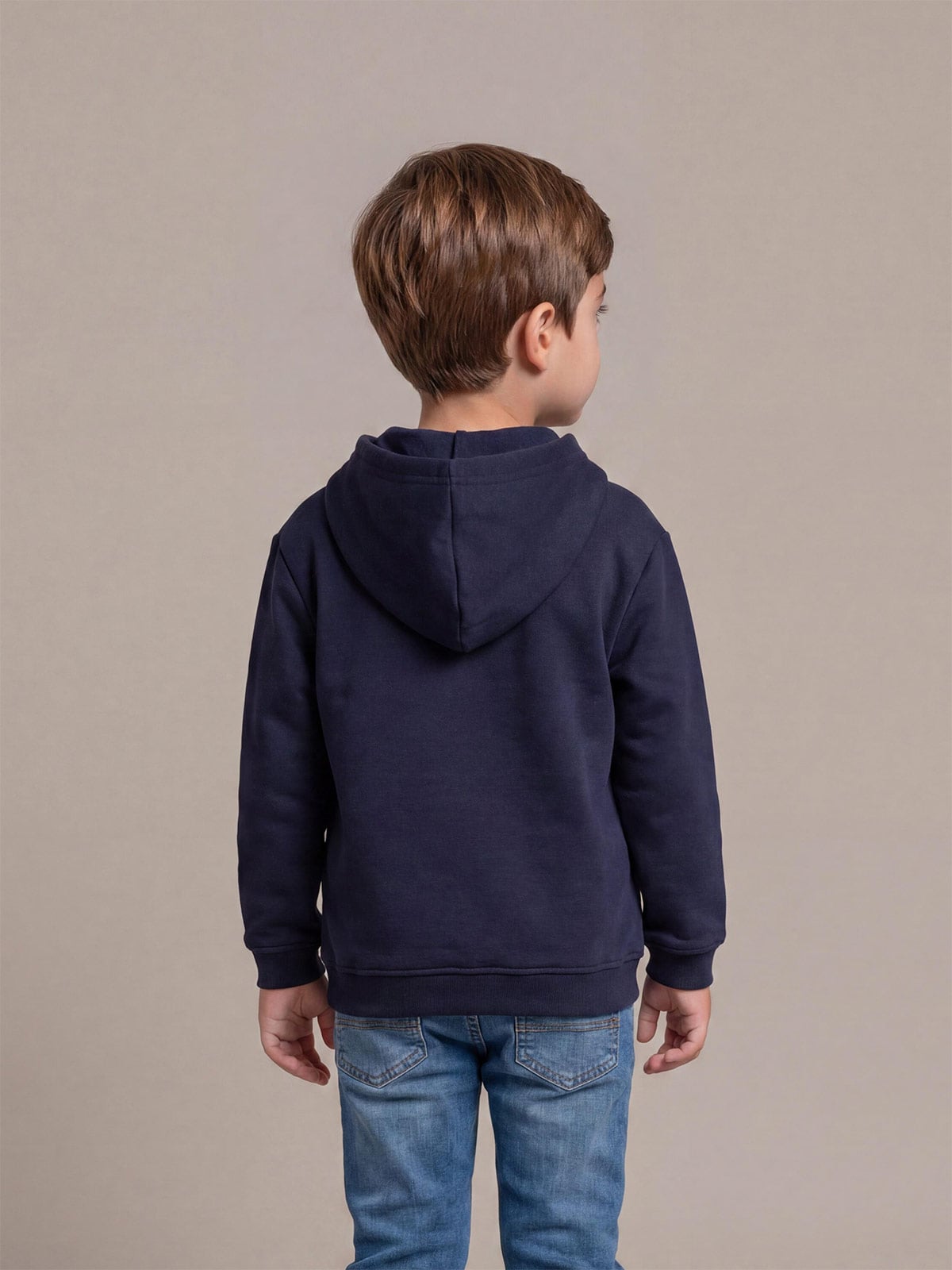 POLERA CON CAPUCHA Y CANGURO MICHIGAN NIÑO HARVEST - 2