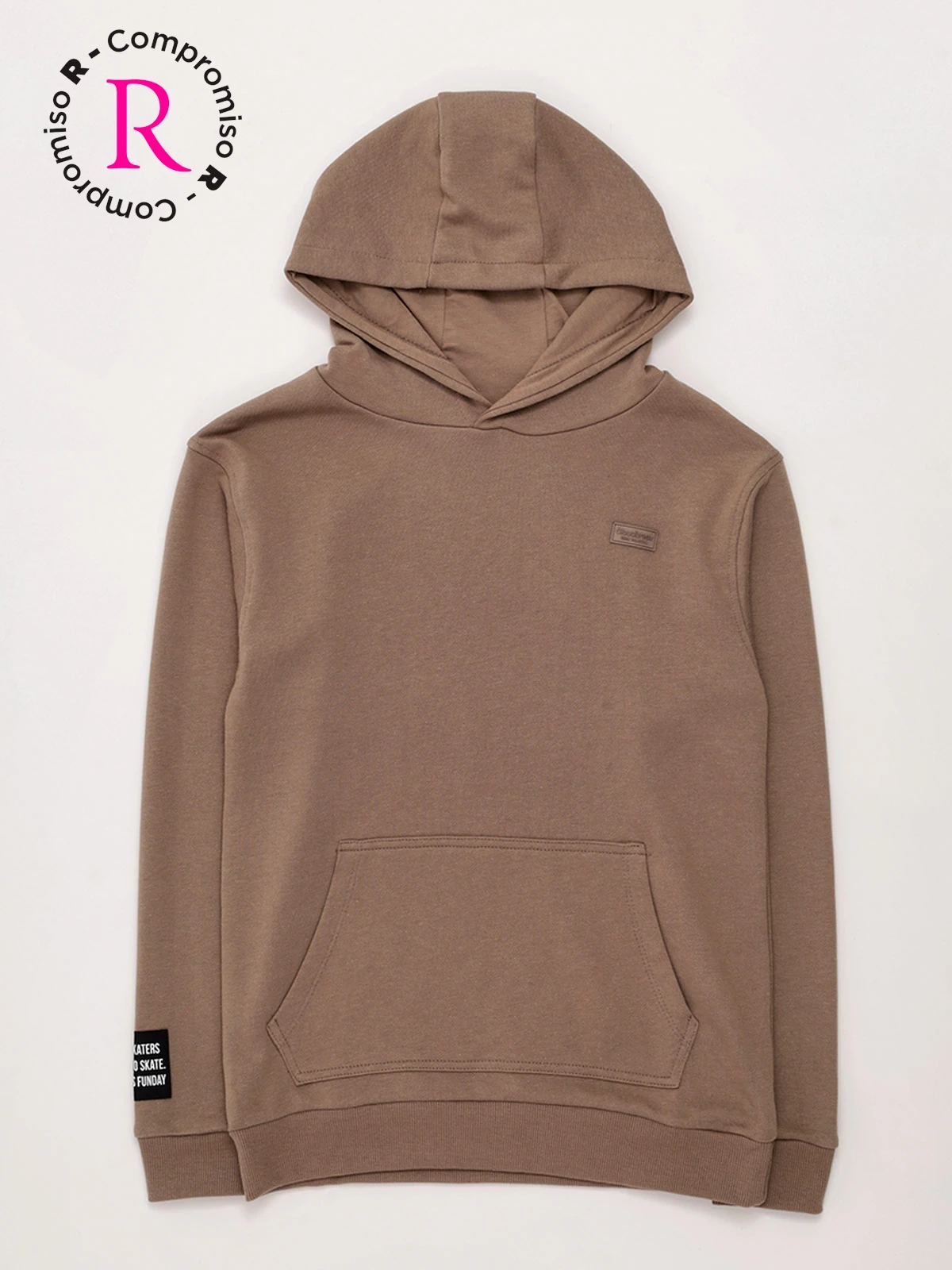 POLERA ALGODÓN NIÑO CLOUDBREAK CAPUCHA - 3