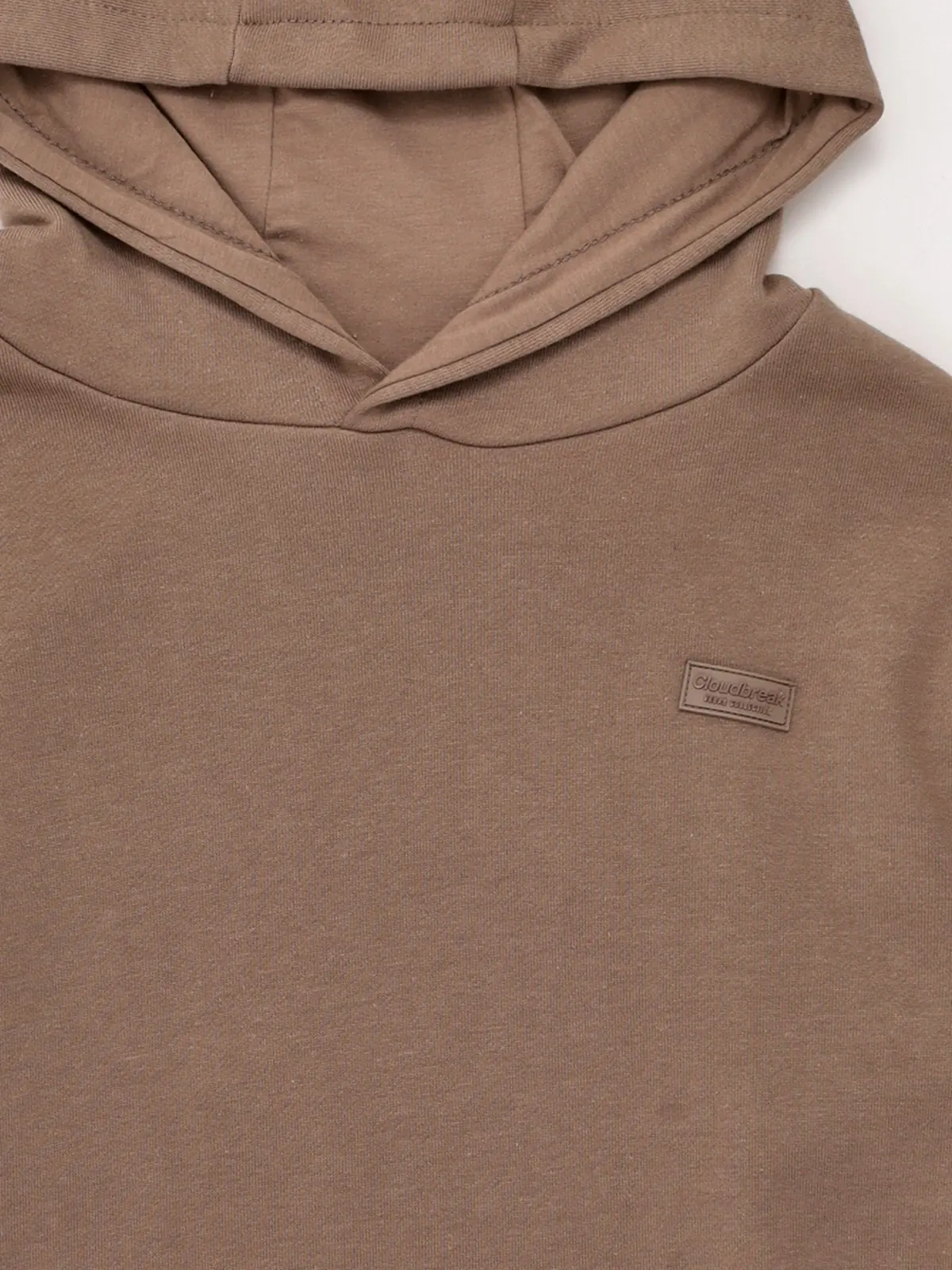 POLERA ALGODÓN NIÑO CLOUDBREAK CAPUCHA - 5