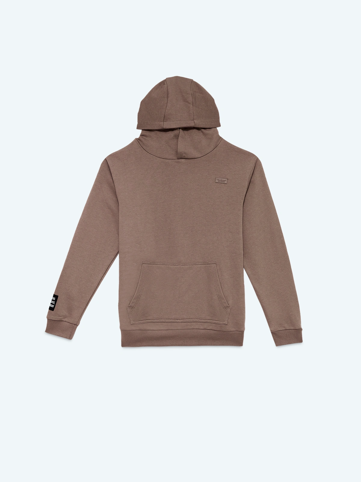 POLERA ALGODÓN NIÑO CLOUDBREAK CAPUCHA - 1