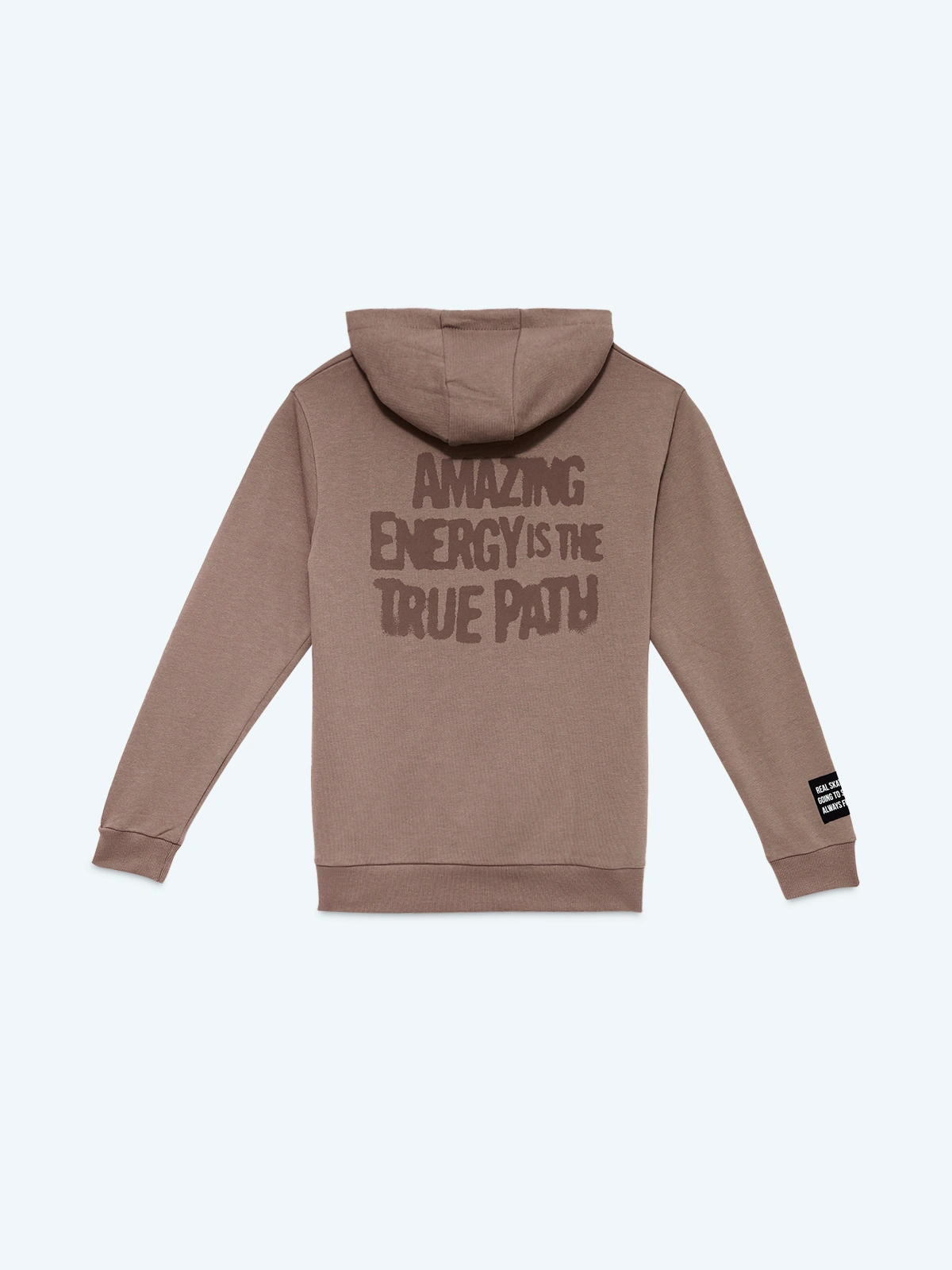 POLERA ALGODÓN NIÑO CLOUDBREAK CAPUCHA - 2