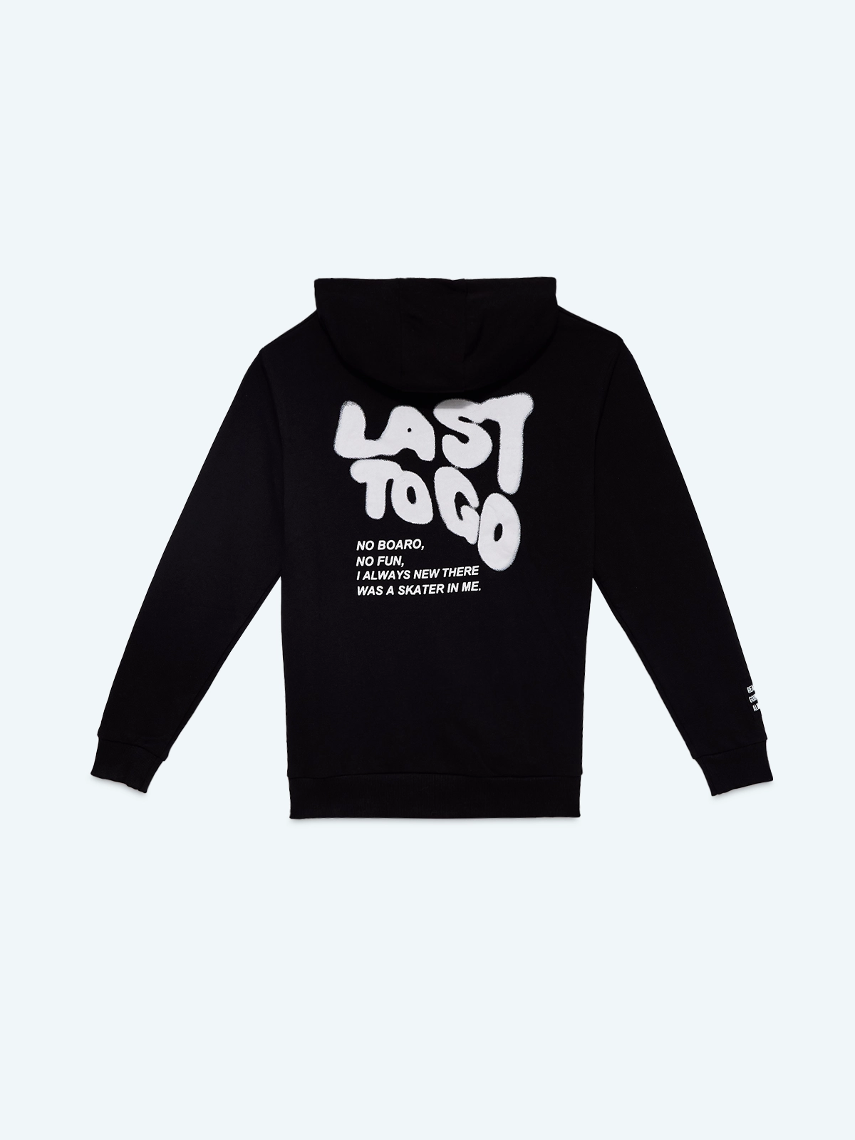 POLERA ALGODÓN NIÑO CLOUDBREAK CAPUCHA - 2