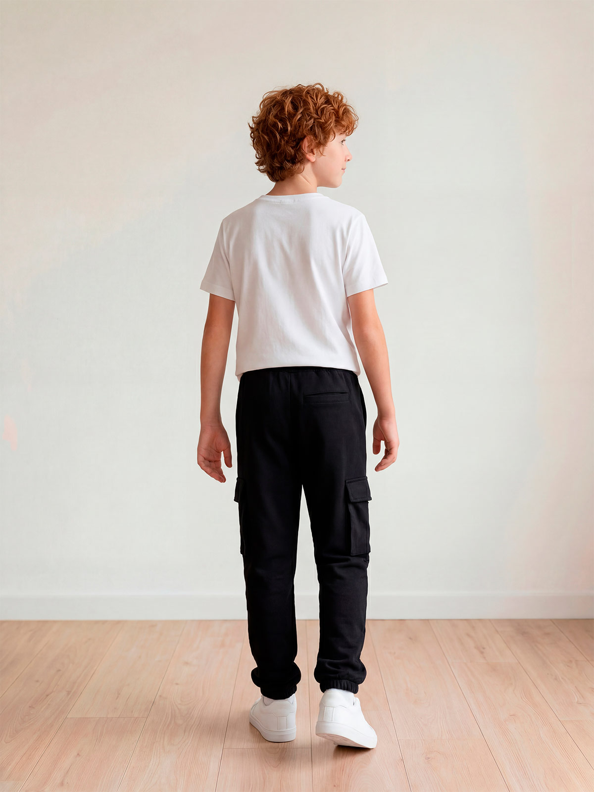 PANTALÓN DE BUZO CARGO NIÑO CLOUDBREAK - 2