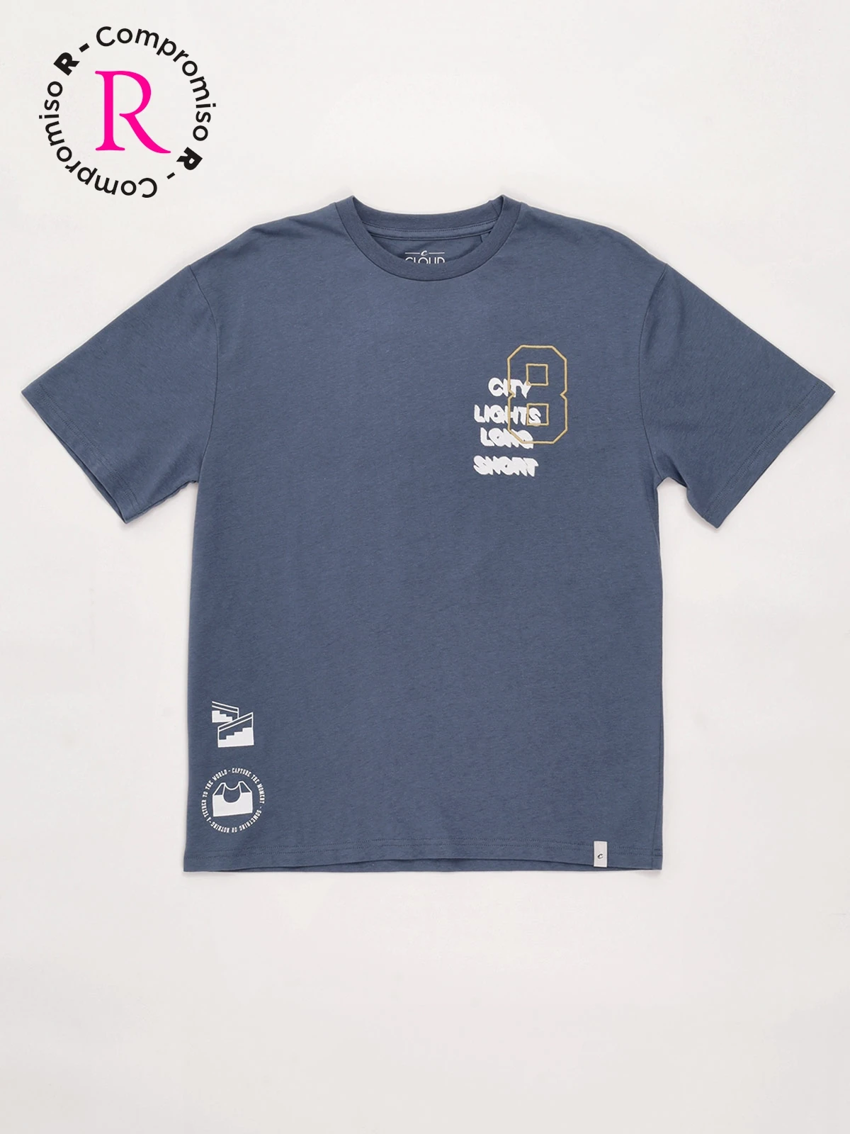 POLO MANGA CORTA ALGODÓN NIÑO CLOUDBREAK ESTAMPADO - 3