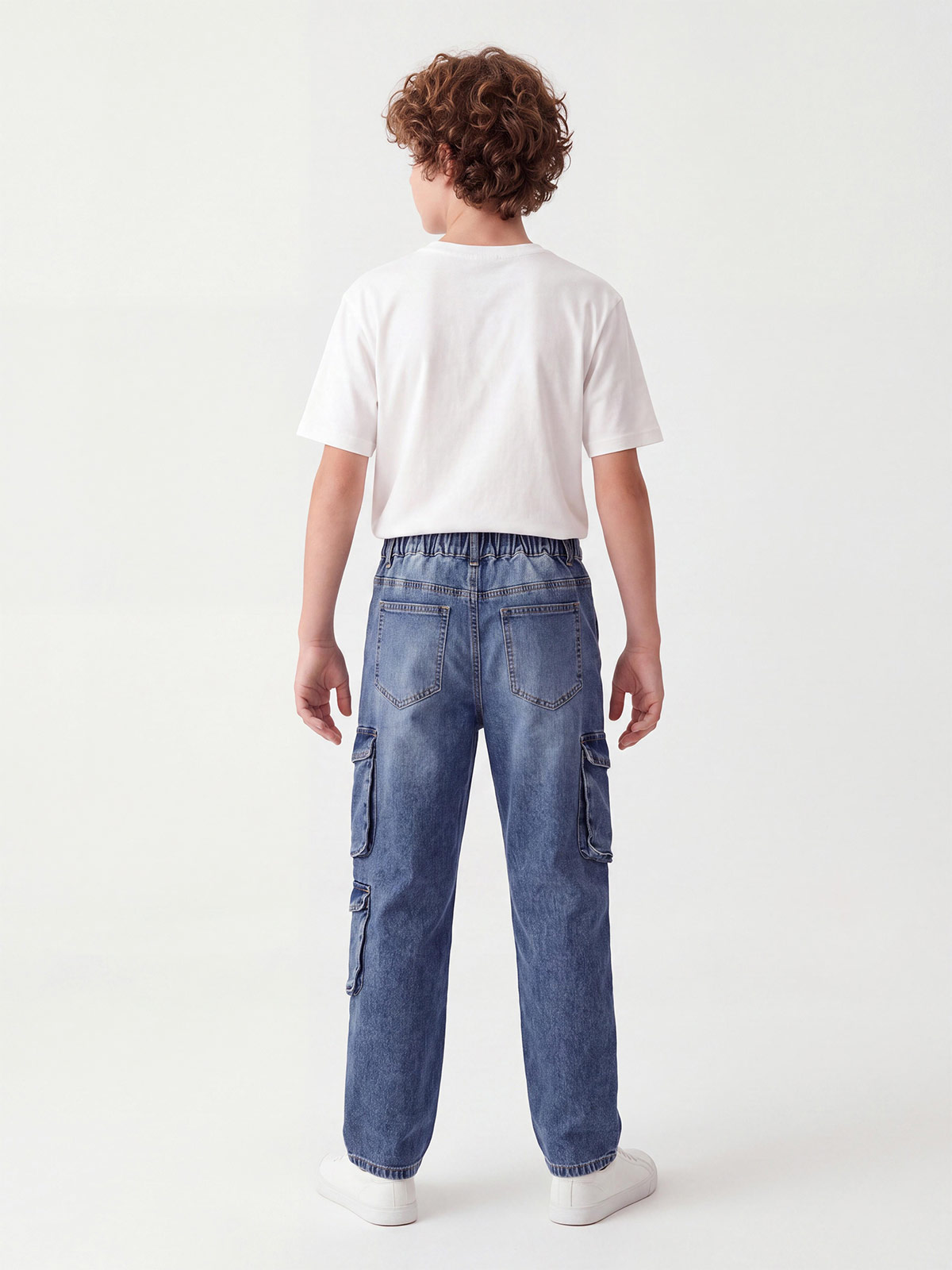 JEANS ALGODÓN BAGGY CARGO NIÑO CLOUDBREAK - 2