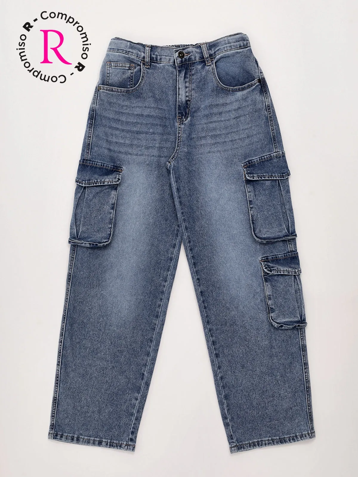 JEANS ALGODÓN BAGGY CARGO NIÑO CLOUDBREAK - 3